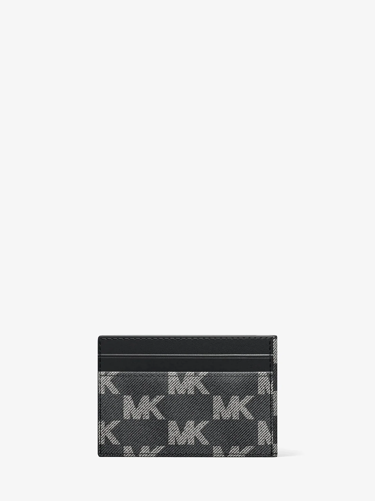 Кошелёк Cooper из джинсовой ткани с жаккардовым логотипом — 3
