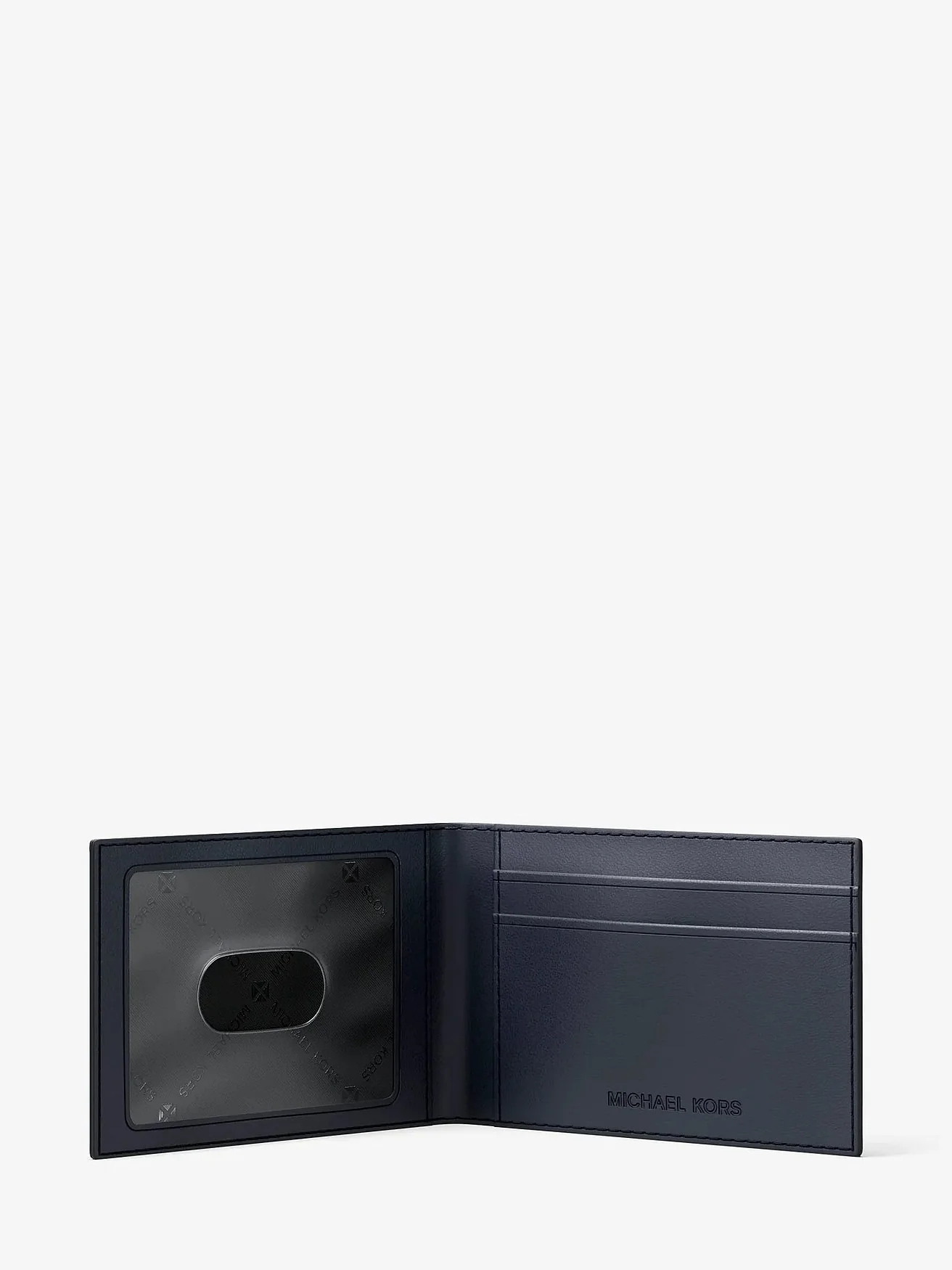 Кошелёк Cooper из джинсовой ткани с жаккардовым логотипом — 2