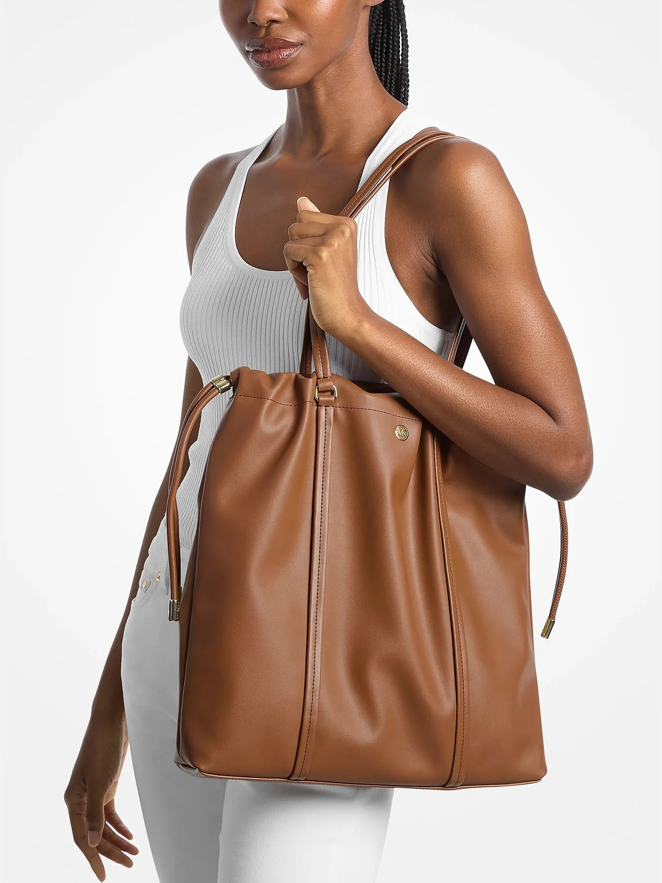 Michael Kors сумка-тоут Matilda Large со сборкой на завязке — 3