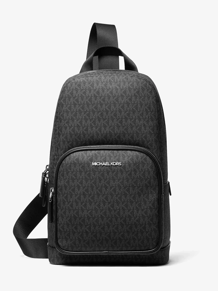 Рюкзак-слинг Michael Kors Cooper с фирменным принтом