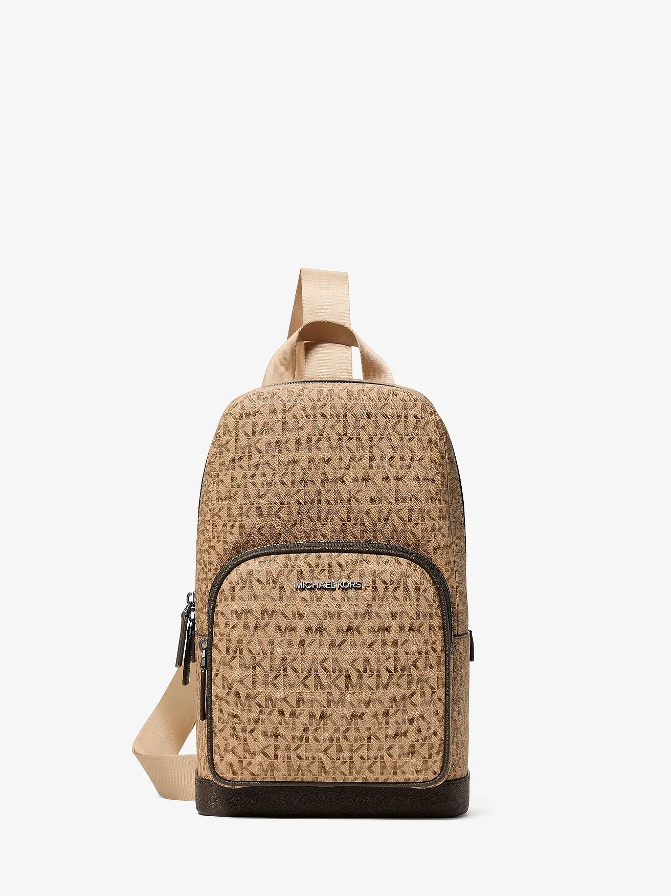 Рюкзак-слинг Michael Kors Cooper с фирменным принтом — 1