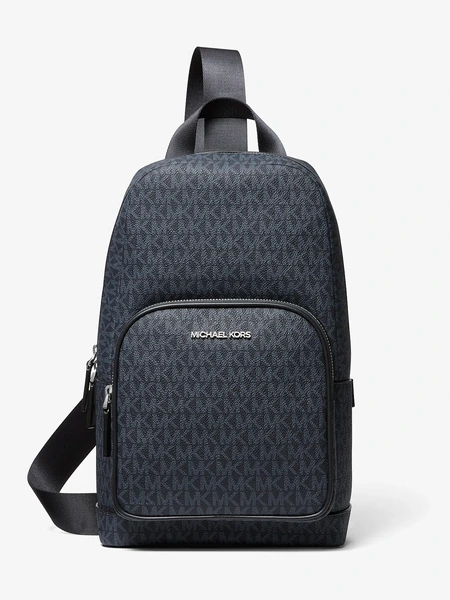 Рюкзак-слинг Michael Kors Cooper с фирменным принтом