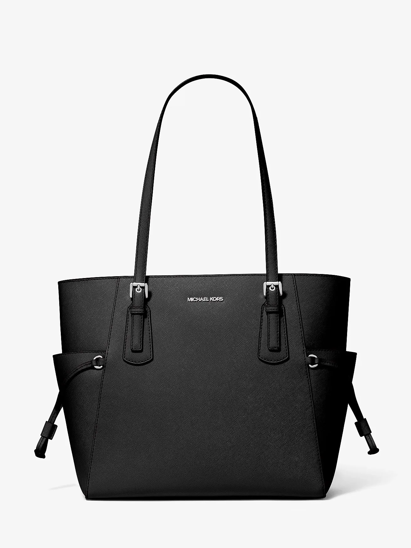 Сумка-тоут Michael Kors Voyager Large из кожи сафьяно — 1