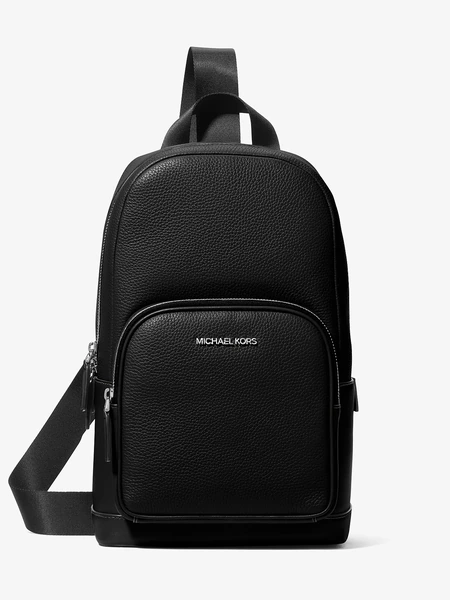 Рюкзак-слинг Cooper из фактурной кожи