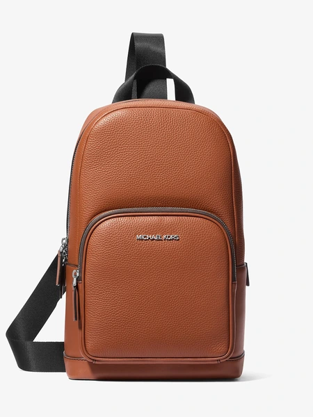 Рюкзак-слинг Cooper из фактурной кожи