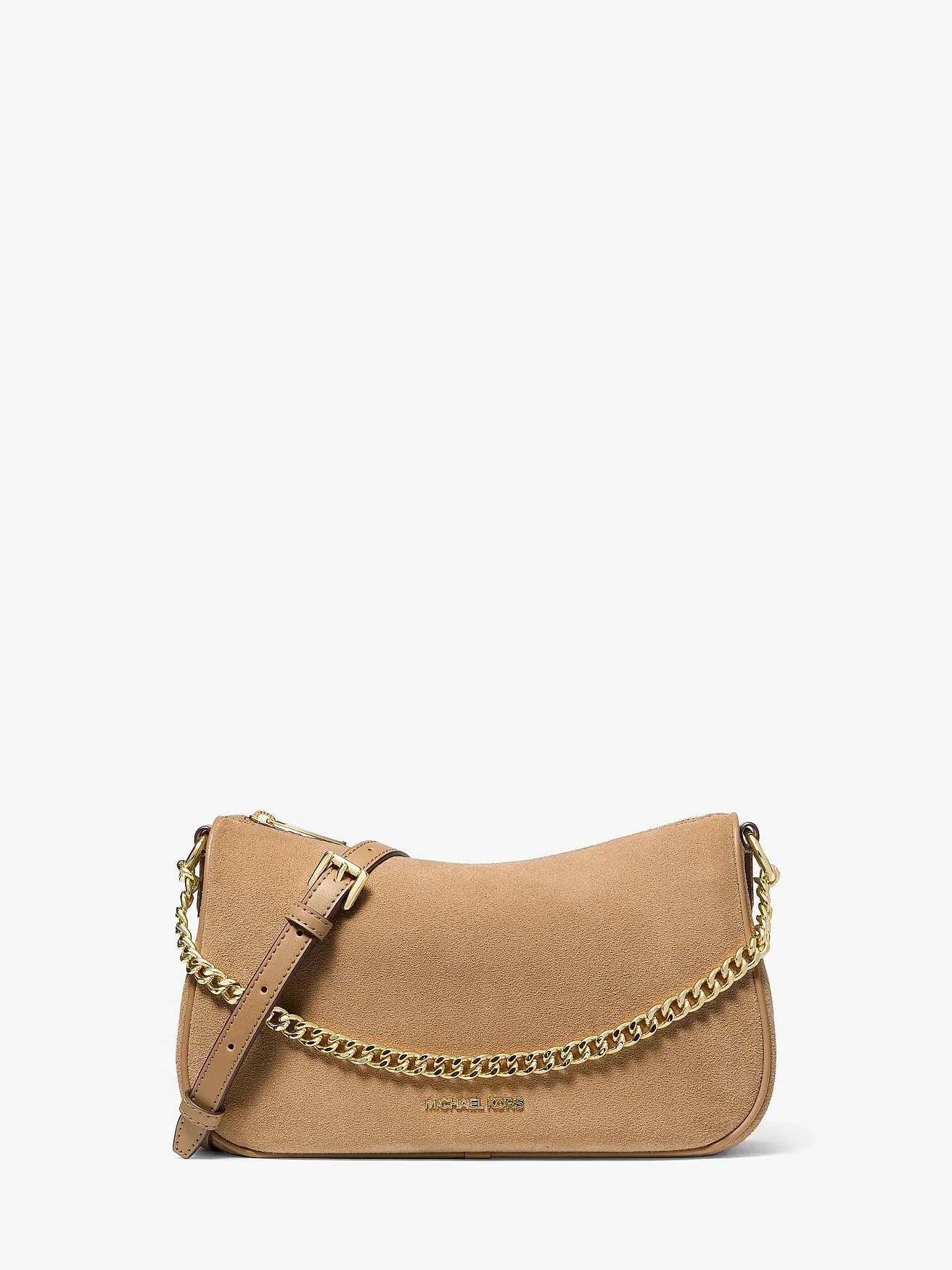 Michael Kors сумка-кроссбоди Carmela Medium из замши — 1