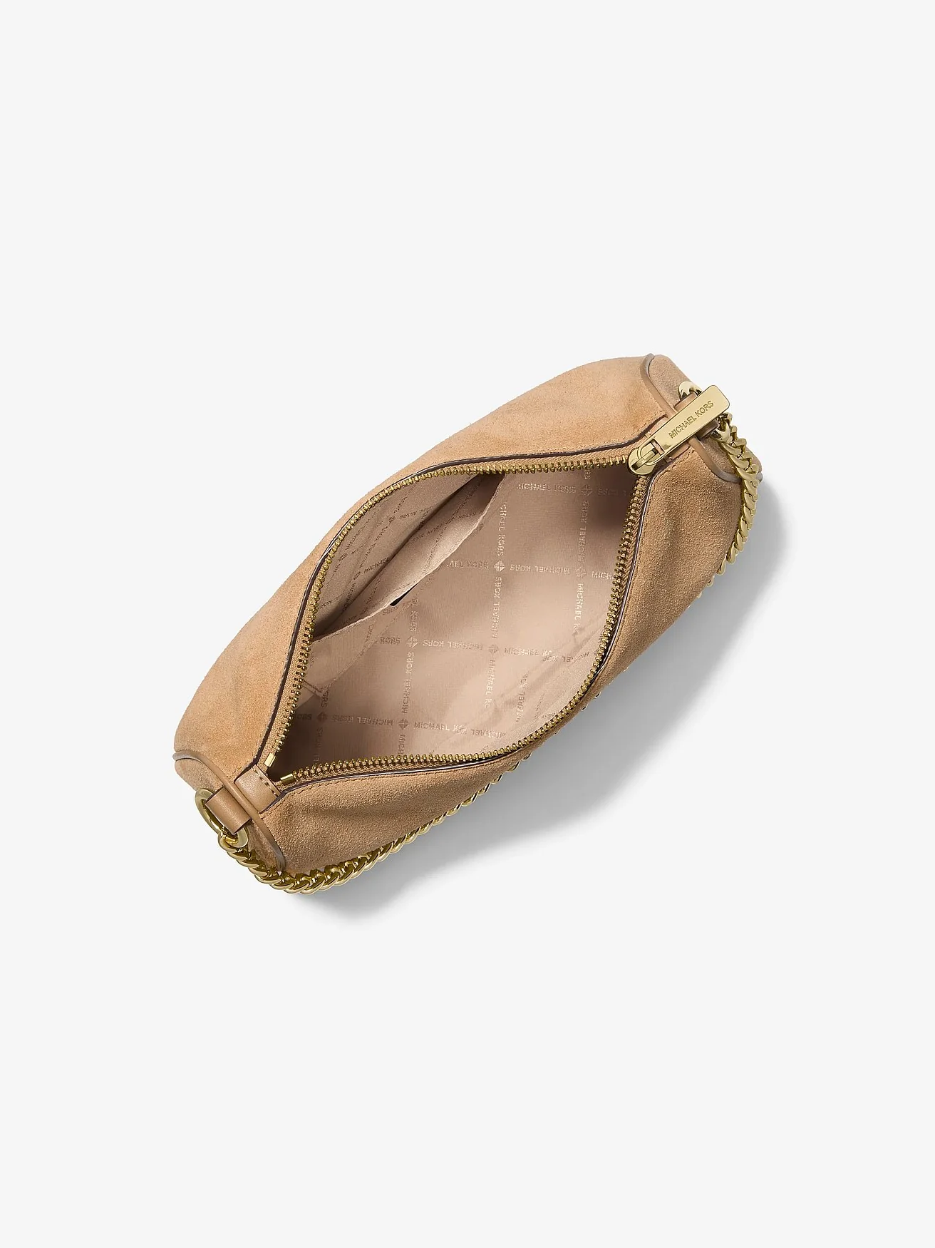 Michael Kors сумка-кроссбоди Carmela Medium из замши — 2