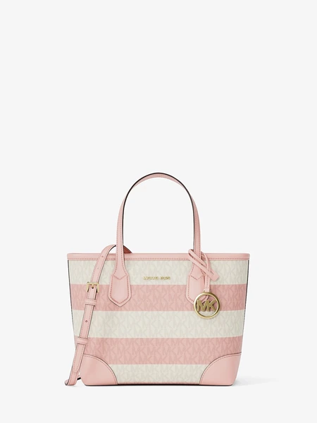 Сумка-тоут Michael Kors Eva Extra-Small в фирменную полоску