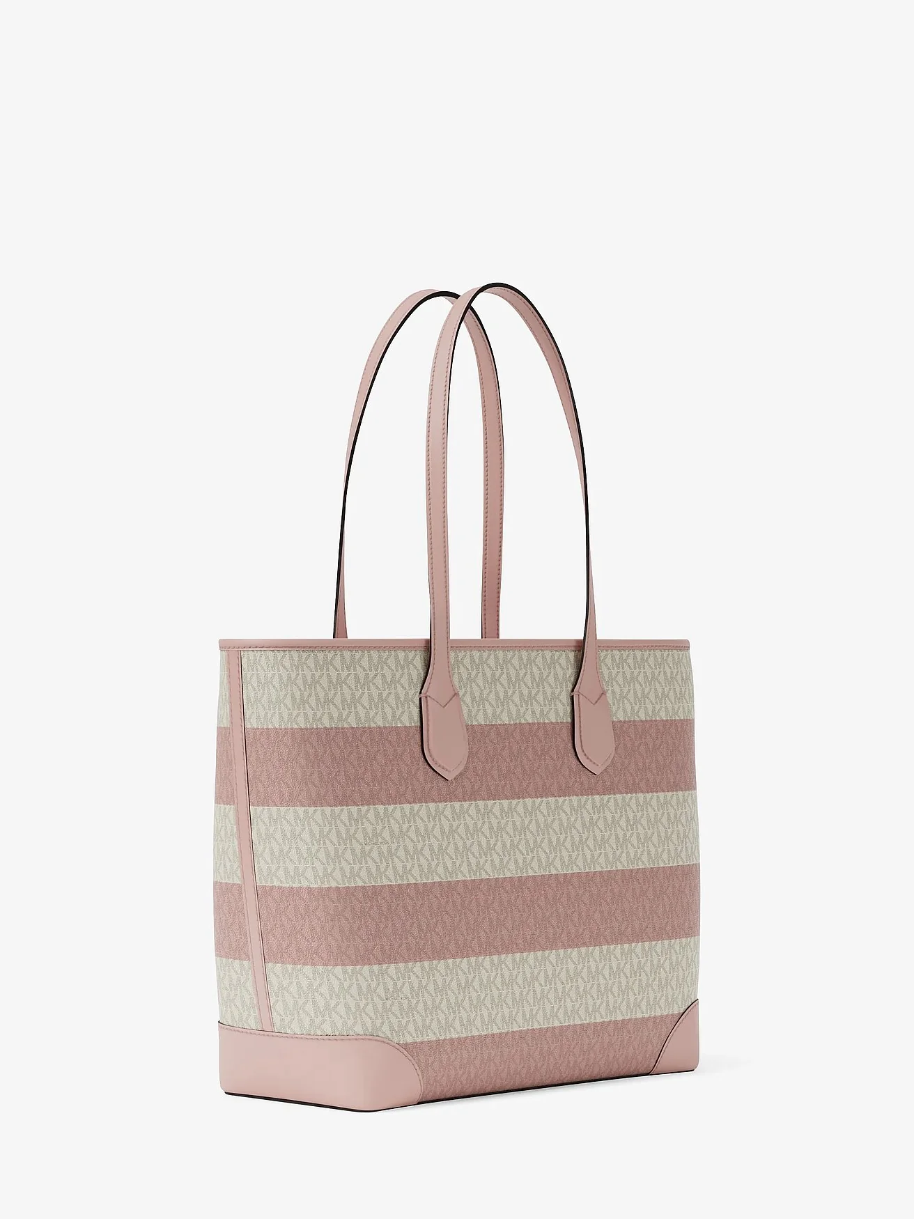 Michael Kors сумка-тоут Eva Large в полоску с фирменным логотипом — 3