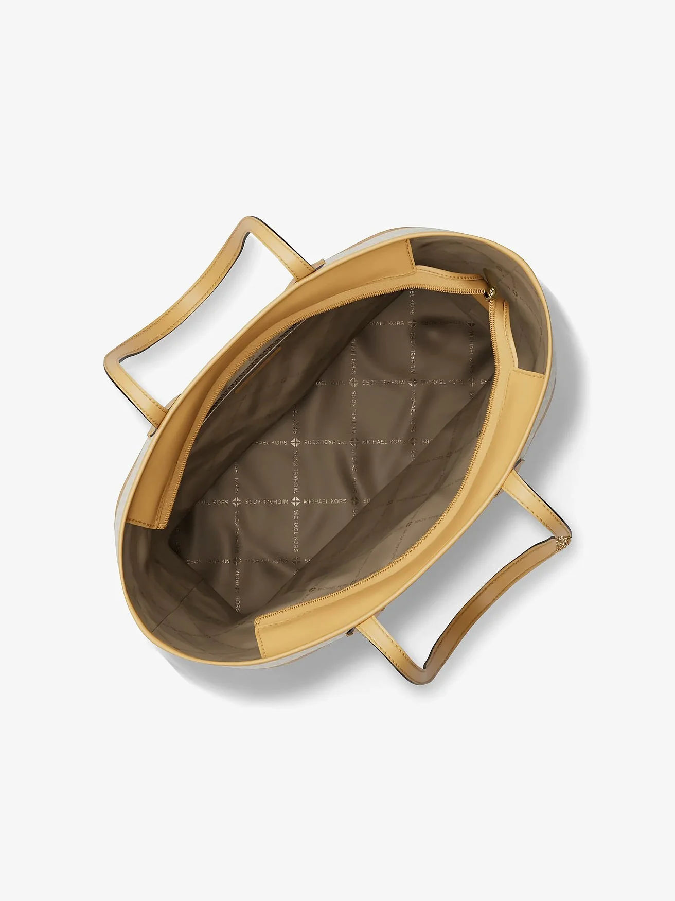 Michael Kors сумка-тоут Eva Large в полоску с фирменным логотипом — 2