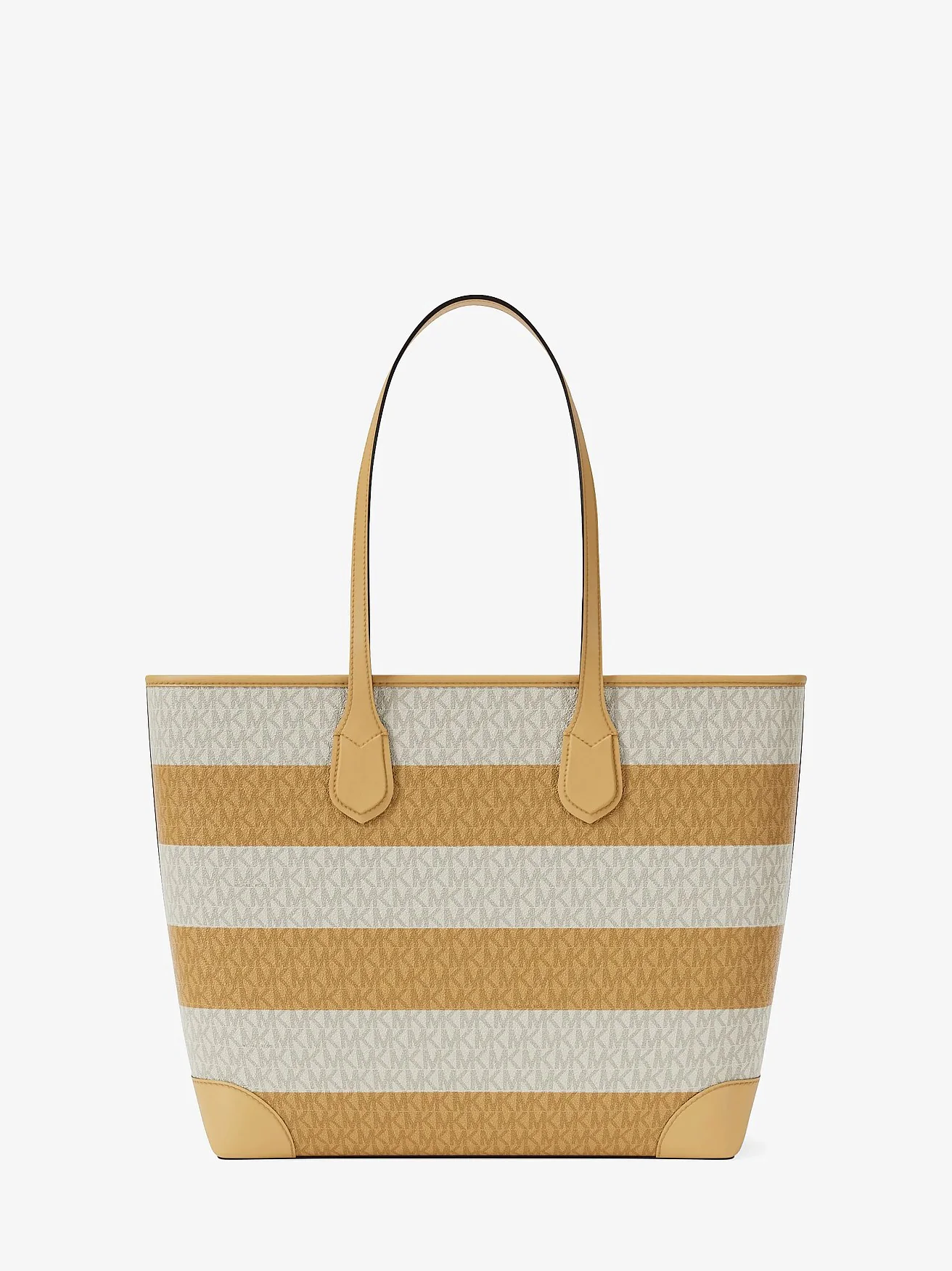 Michael Kors сумка-тоут Eva Large в полоску с фирменным логотипом — 5