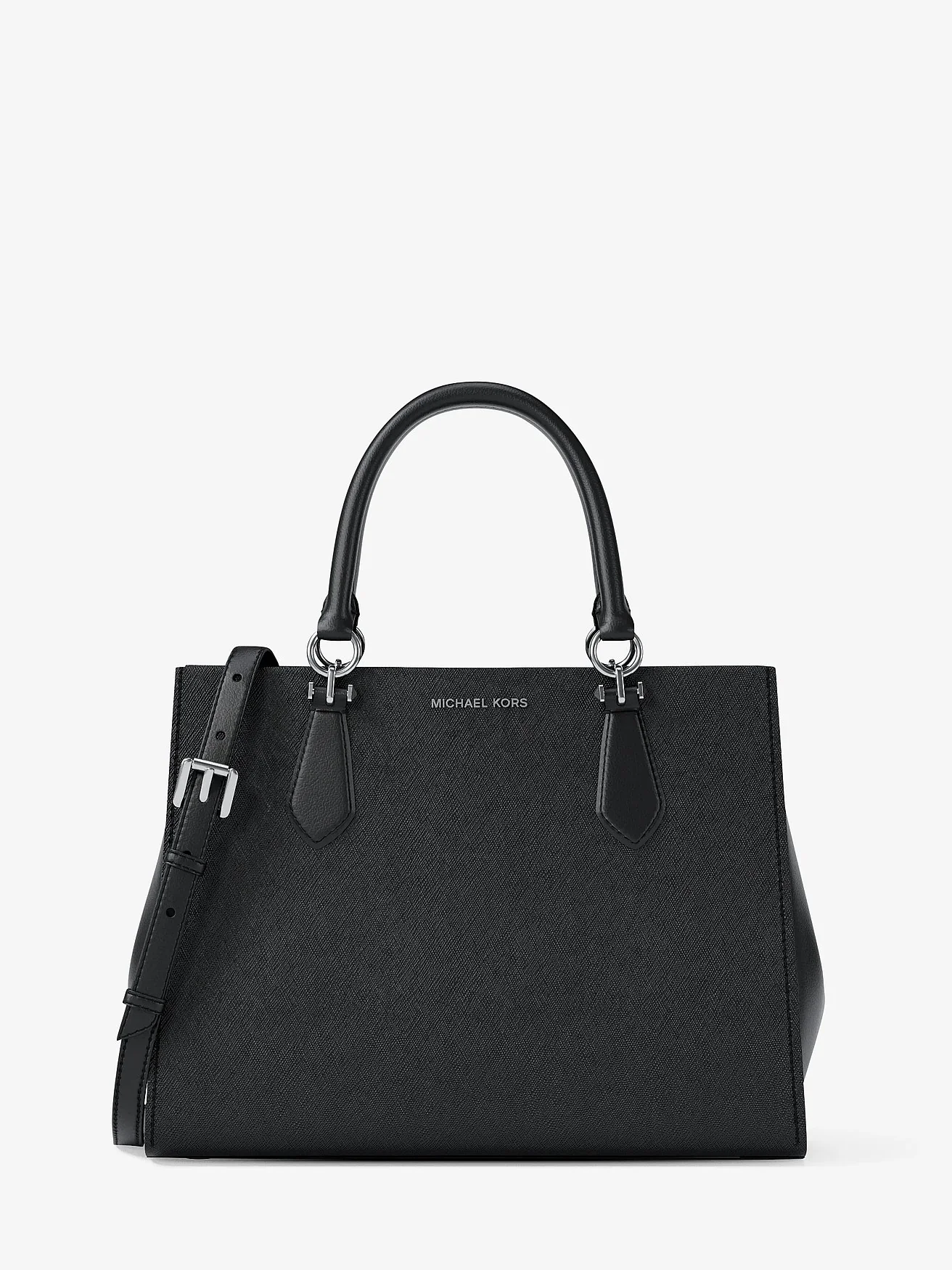 Сумка-сатчел Marilyn Medium из сафьяновой кожи — 1