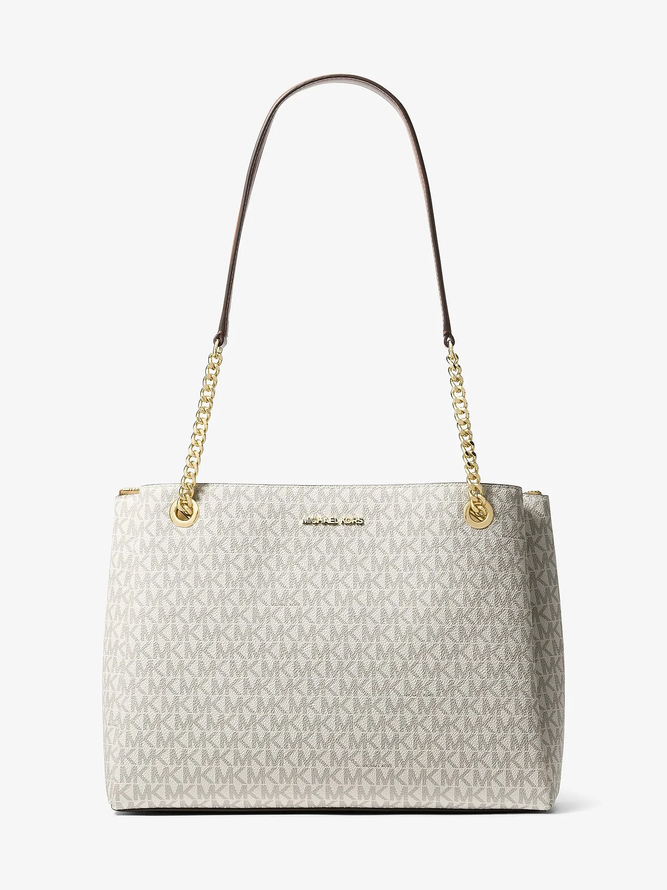Сумка-тоут Michael Kors Soho бежевая — 1