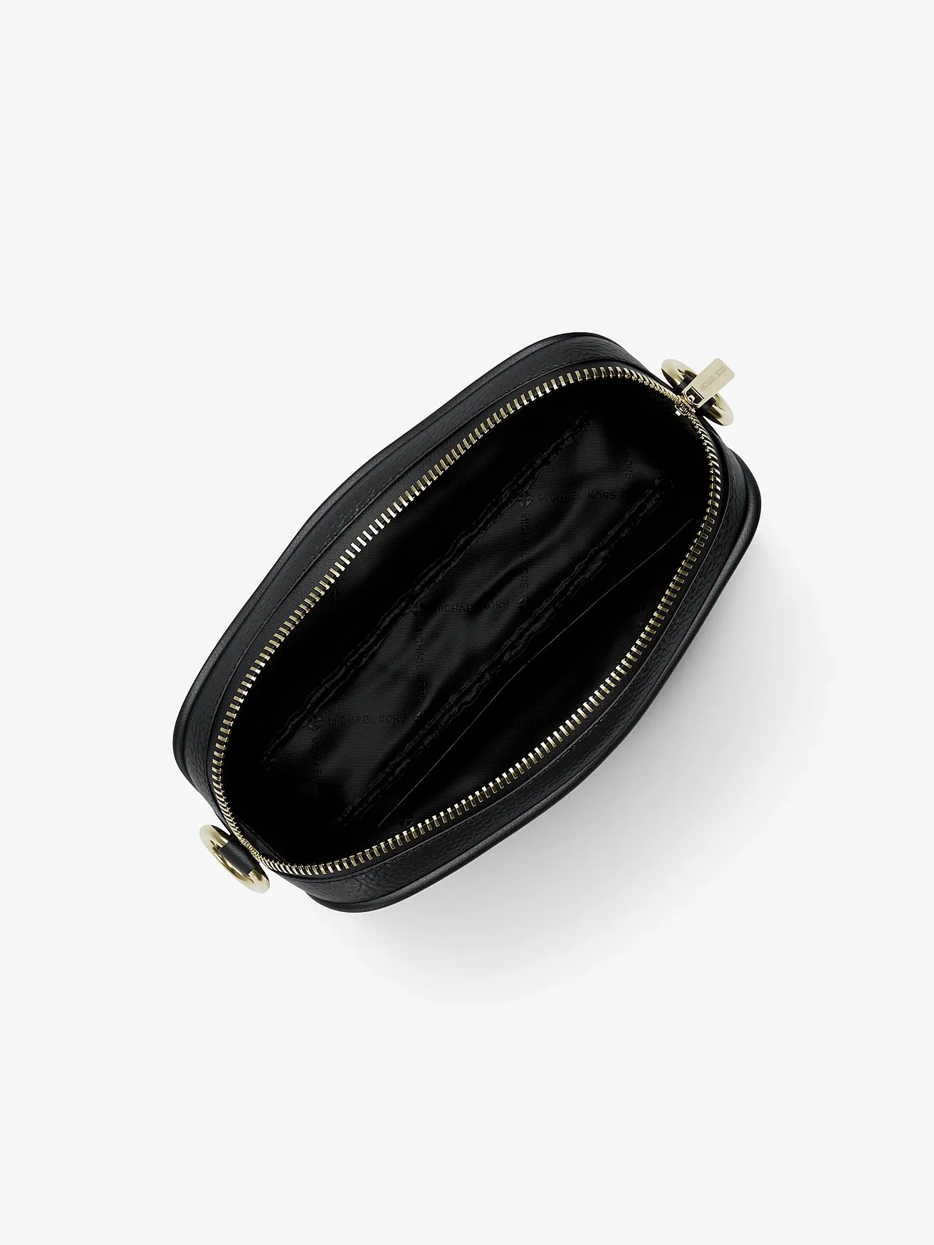 Michael Kors Jet Set — малая сумка кросс-боди из зернёной кожи — 2