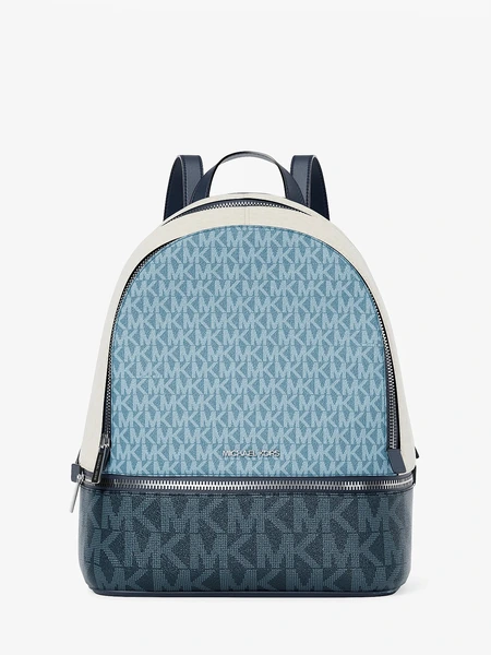 Michael Kors Rhea — средний рюкзак с логотипом в цветовых блоках
