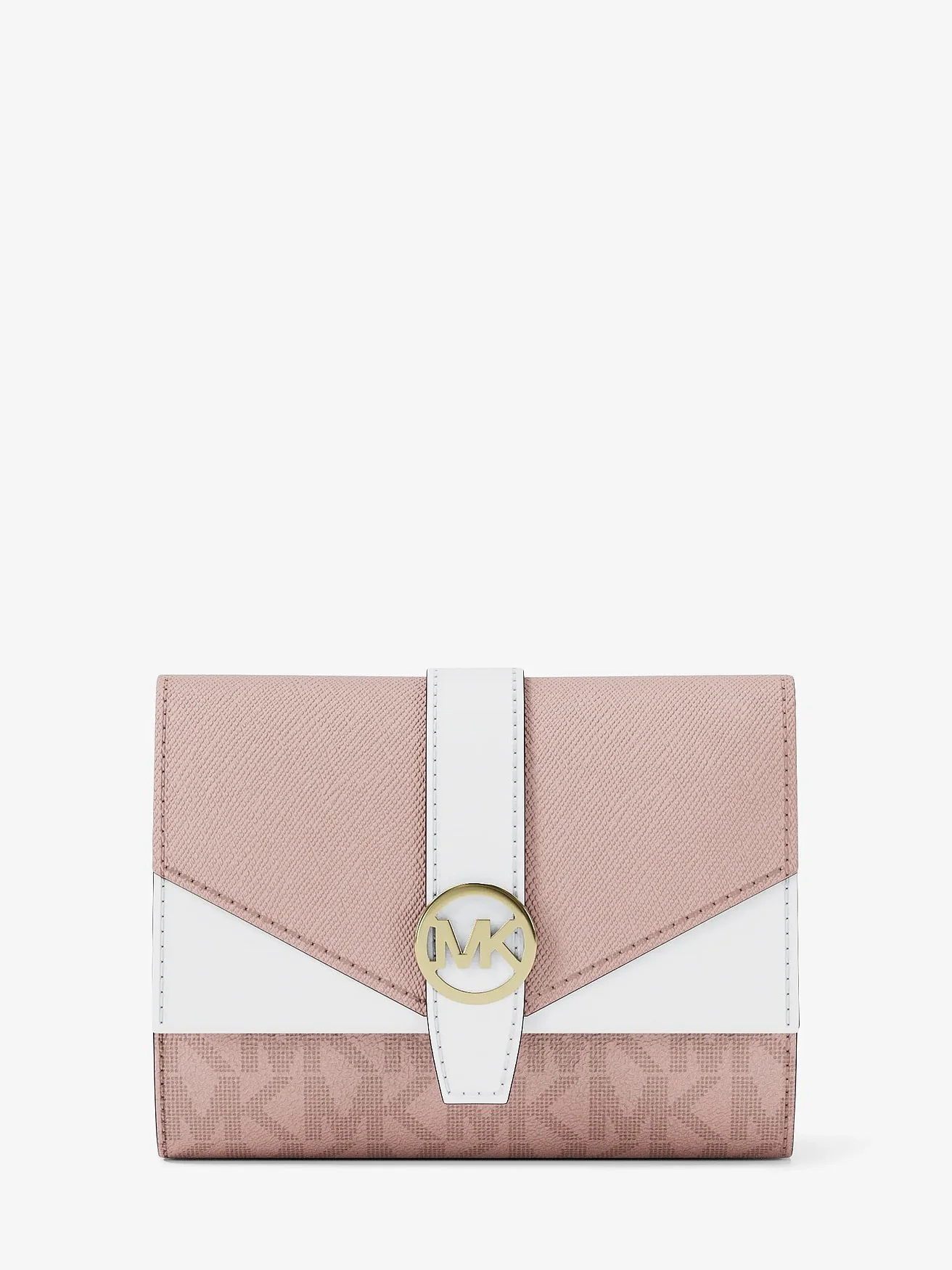Кошелёк-трифолд Michael Kors Greenwich Medium с фирменным принтом — 1