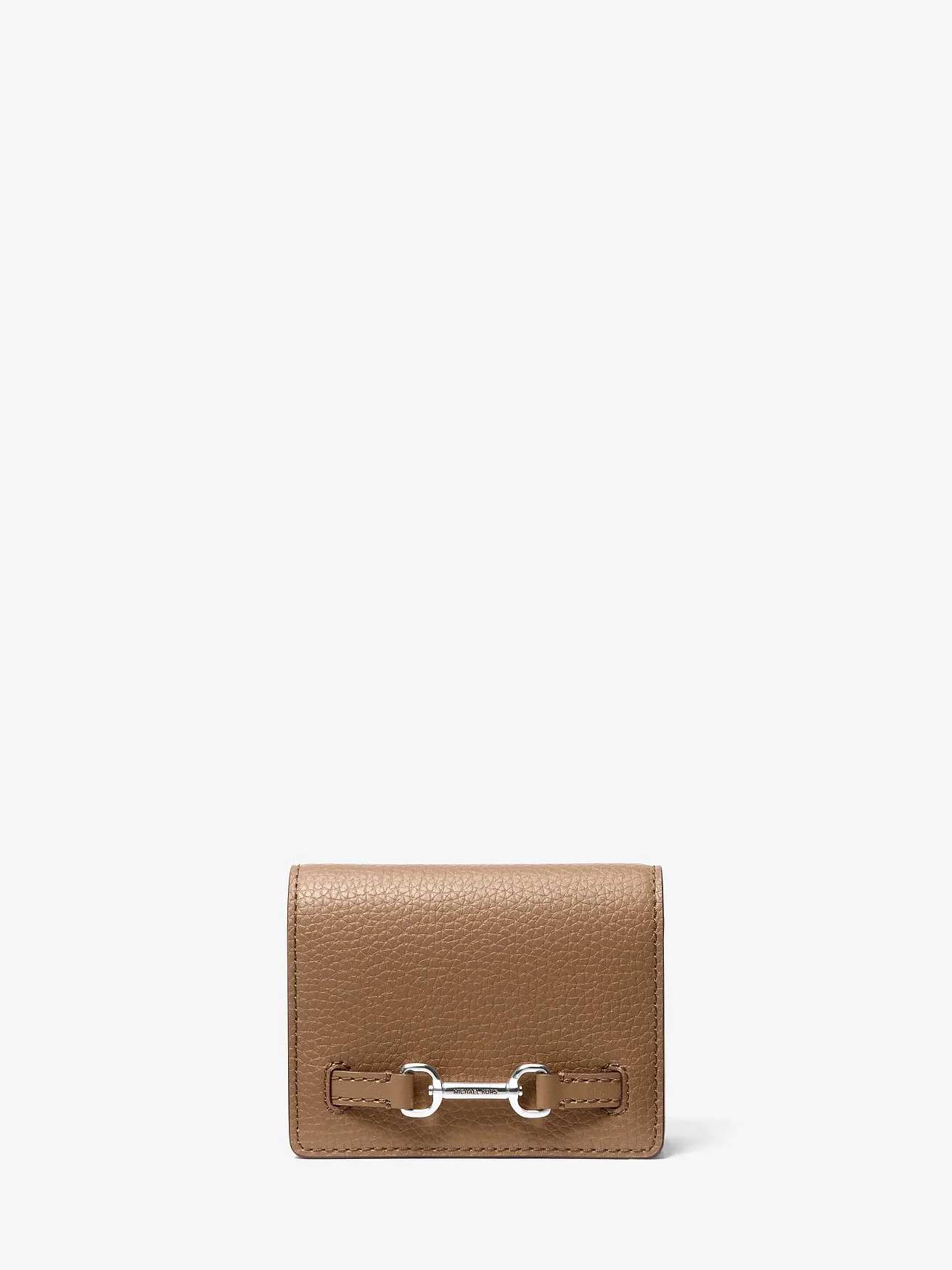 Кошелёк Michael Kors Carson серо-коричневый — 1