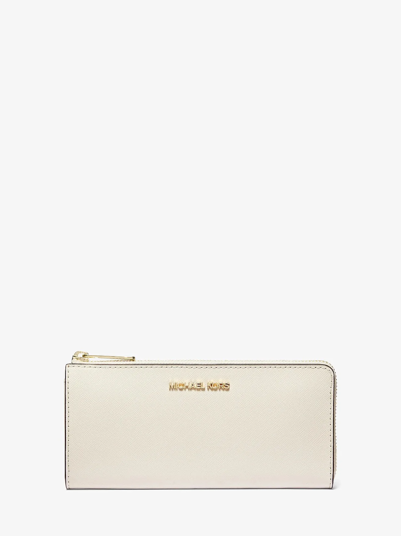 Michael Kors кошелек Jet Set Travel Large из кожи сафьяно на молнии — 1