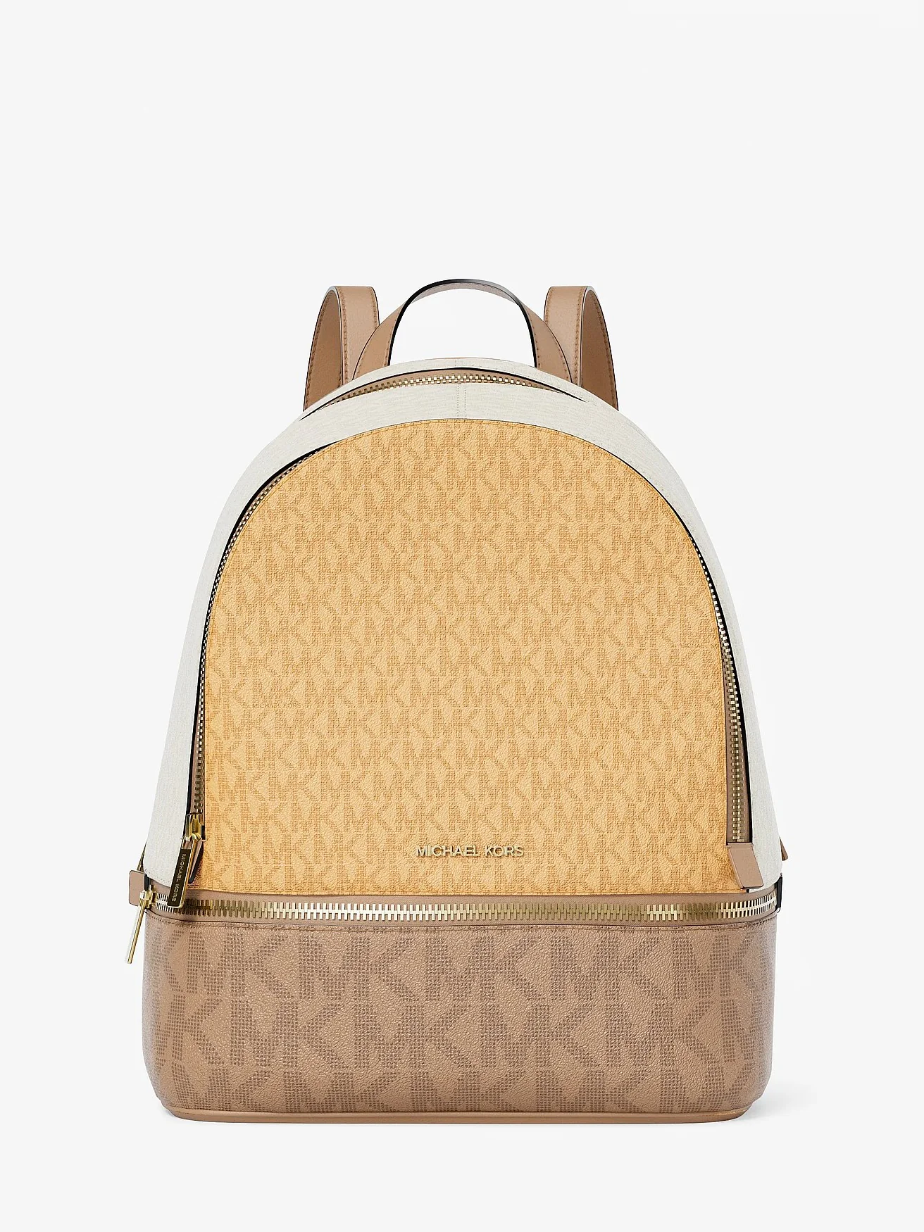 Michael Kors Rhea — средний рюкзак с логотипом в цветовых блоках — 1