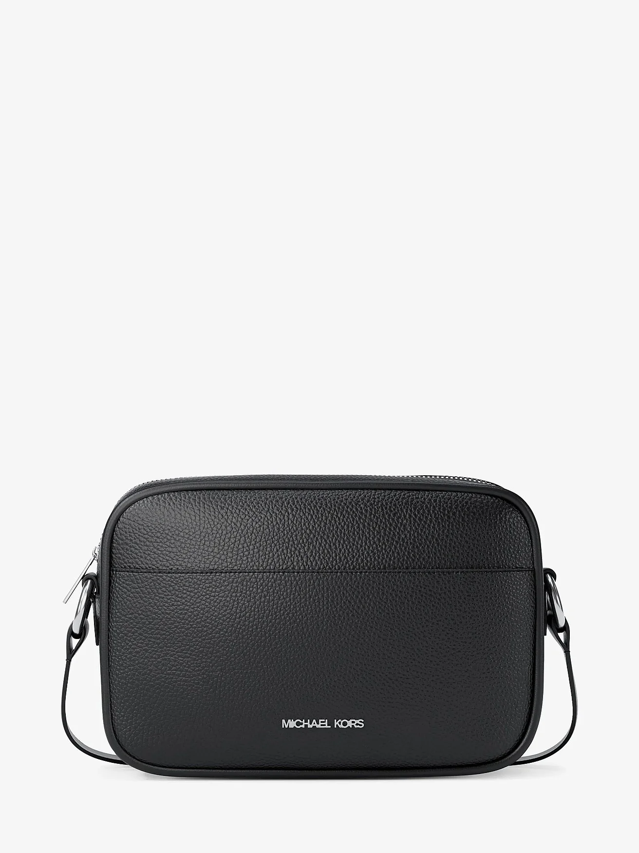 Michael Kors Jet Set — большая сумка кросс-боди из зернёной кожи — 1