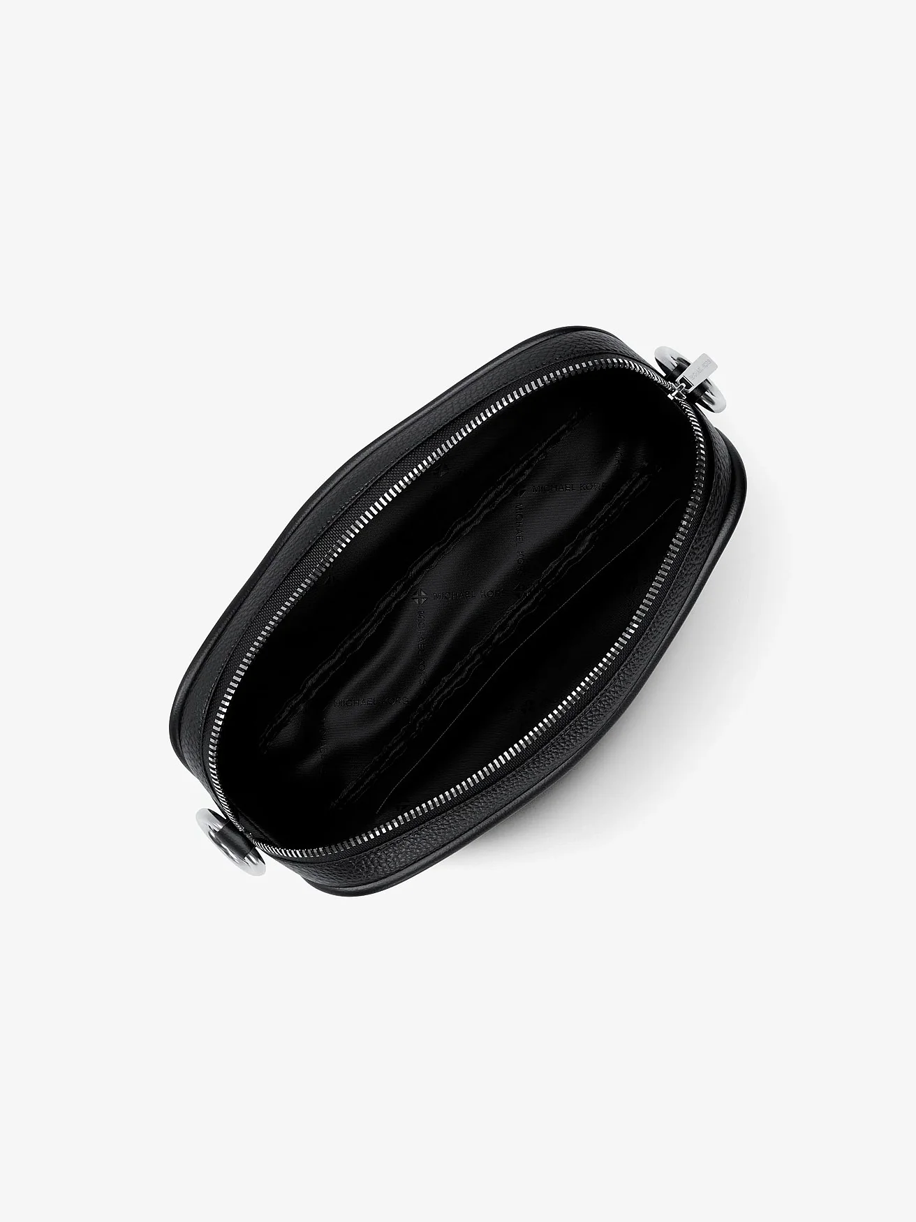 Michael Kors Jet Set — большая сумка кросс-боди из зернёной кожи — 2