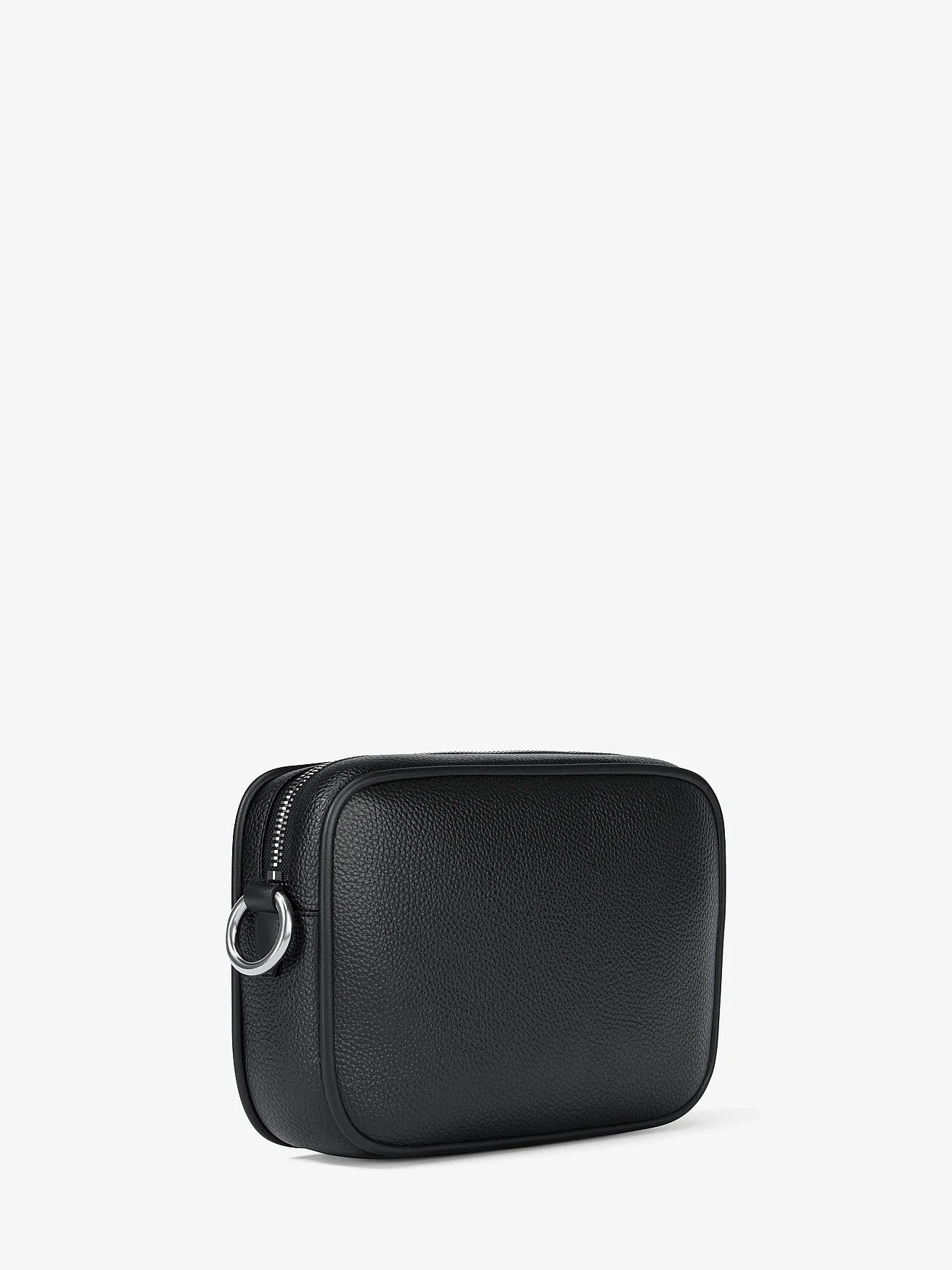 Michael Kors Jet Set — большая сумка кросс-боди из зернёной кожи — 5