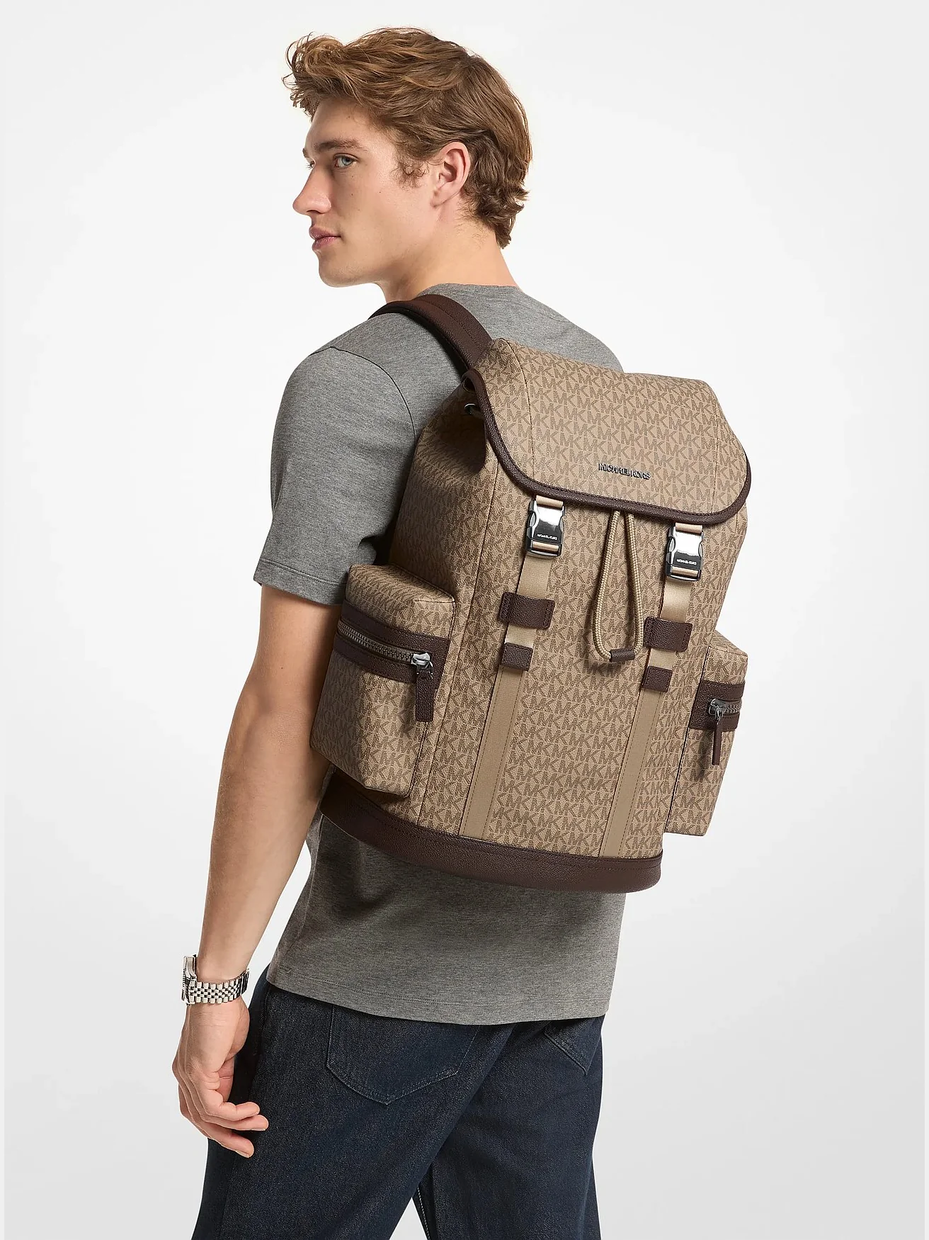 Рюкзак Michael Kors Cooper с фирменным логотипом — 4