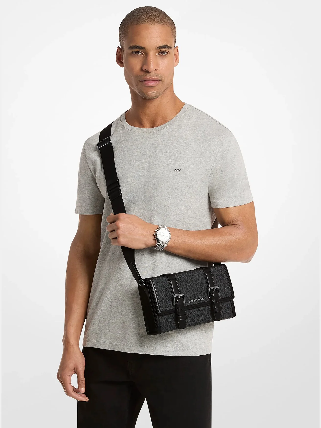 Сумка кроссбоди Michael Kors Cooper с фирменным логотипом — 3