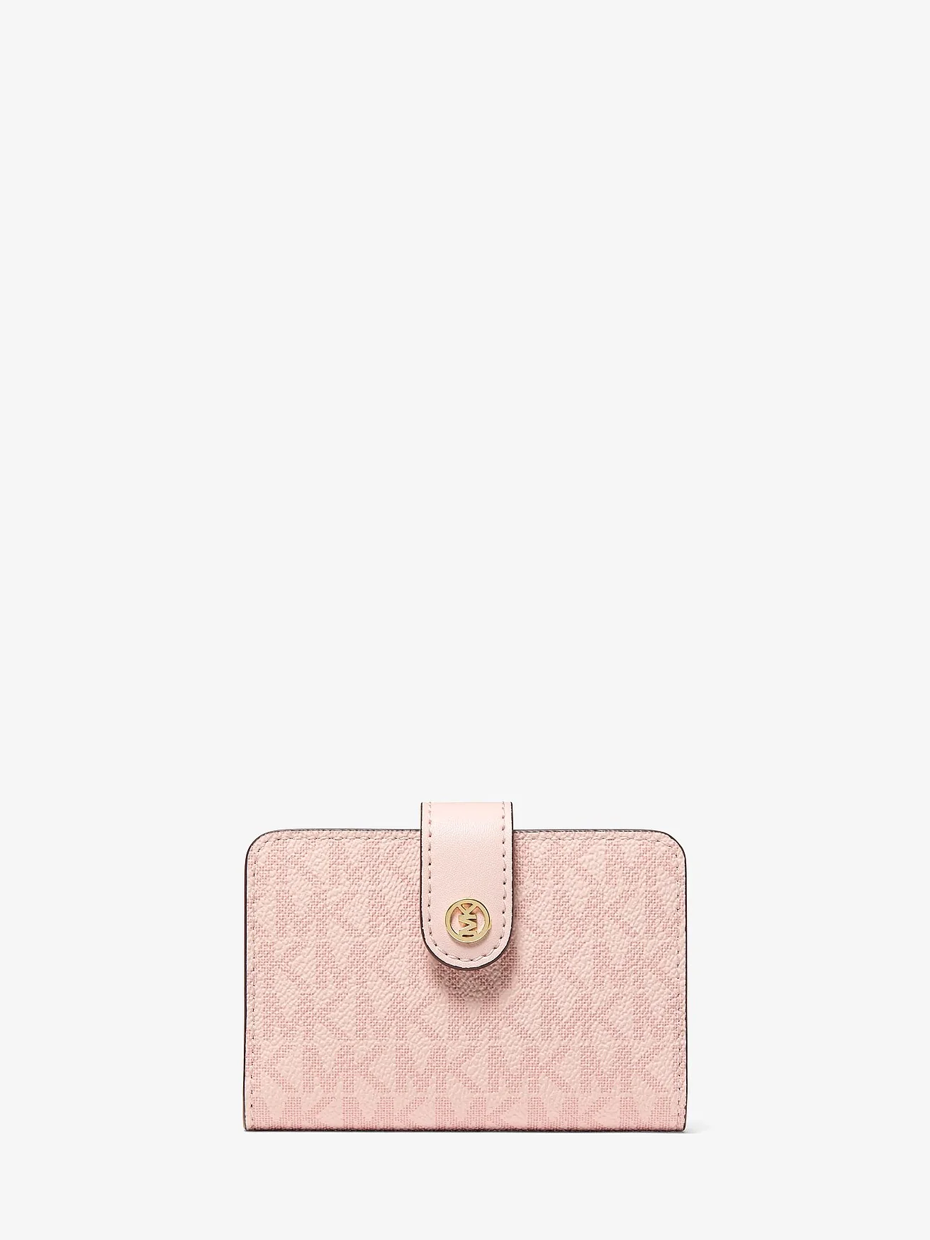 Кошелёк Michael Kors Jet Set Travel Small Signature Logo Billfold — 1