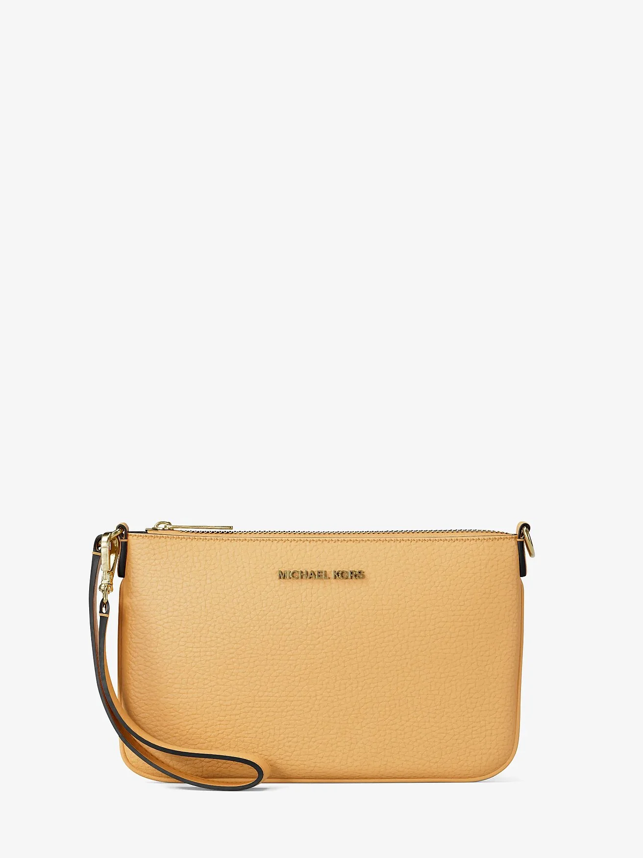 Кошелек-браслет Michael Kors Jet Set из зернёной кожи — 1
