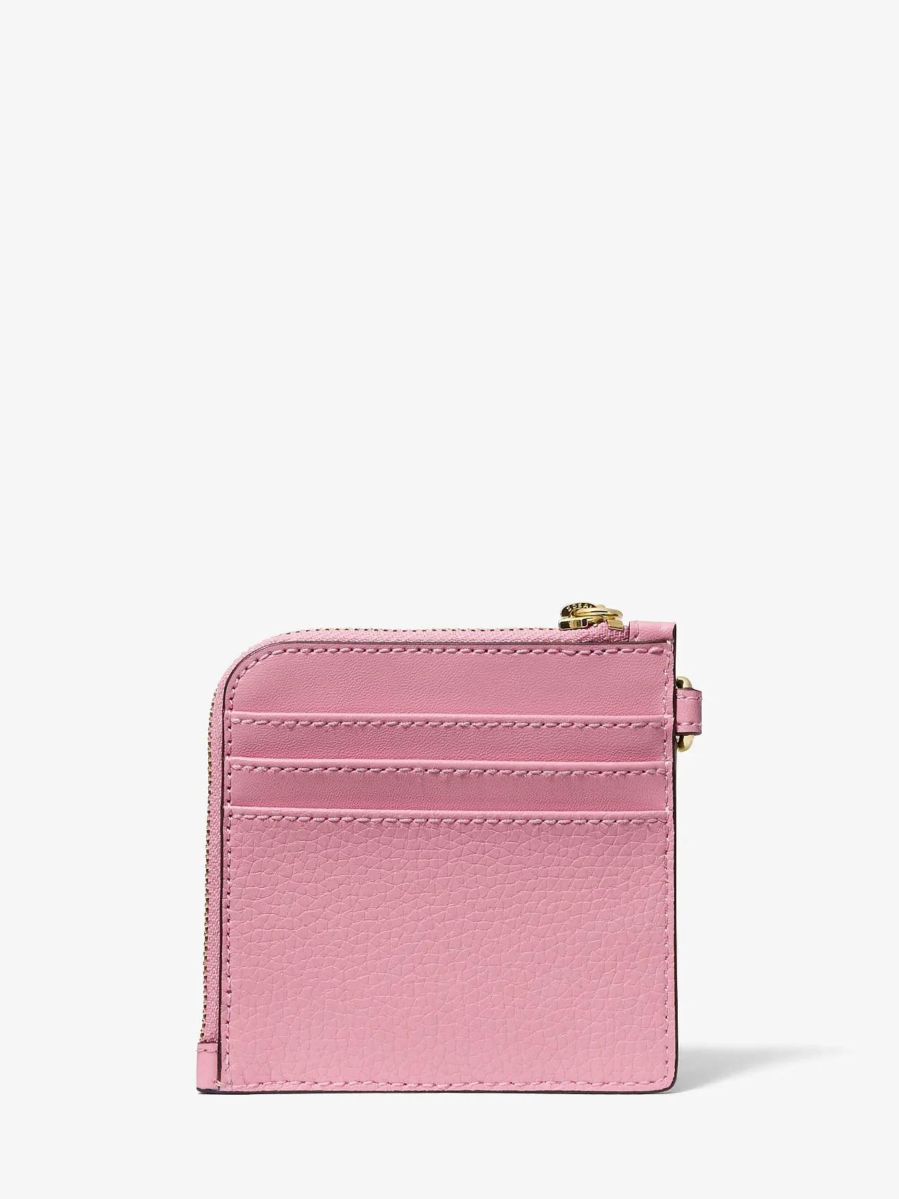 Картхолдер на цепочке Michael Kors Jet Set Travel из зернёной кожи — 3