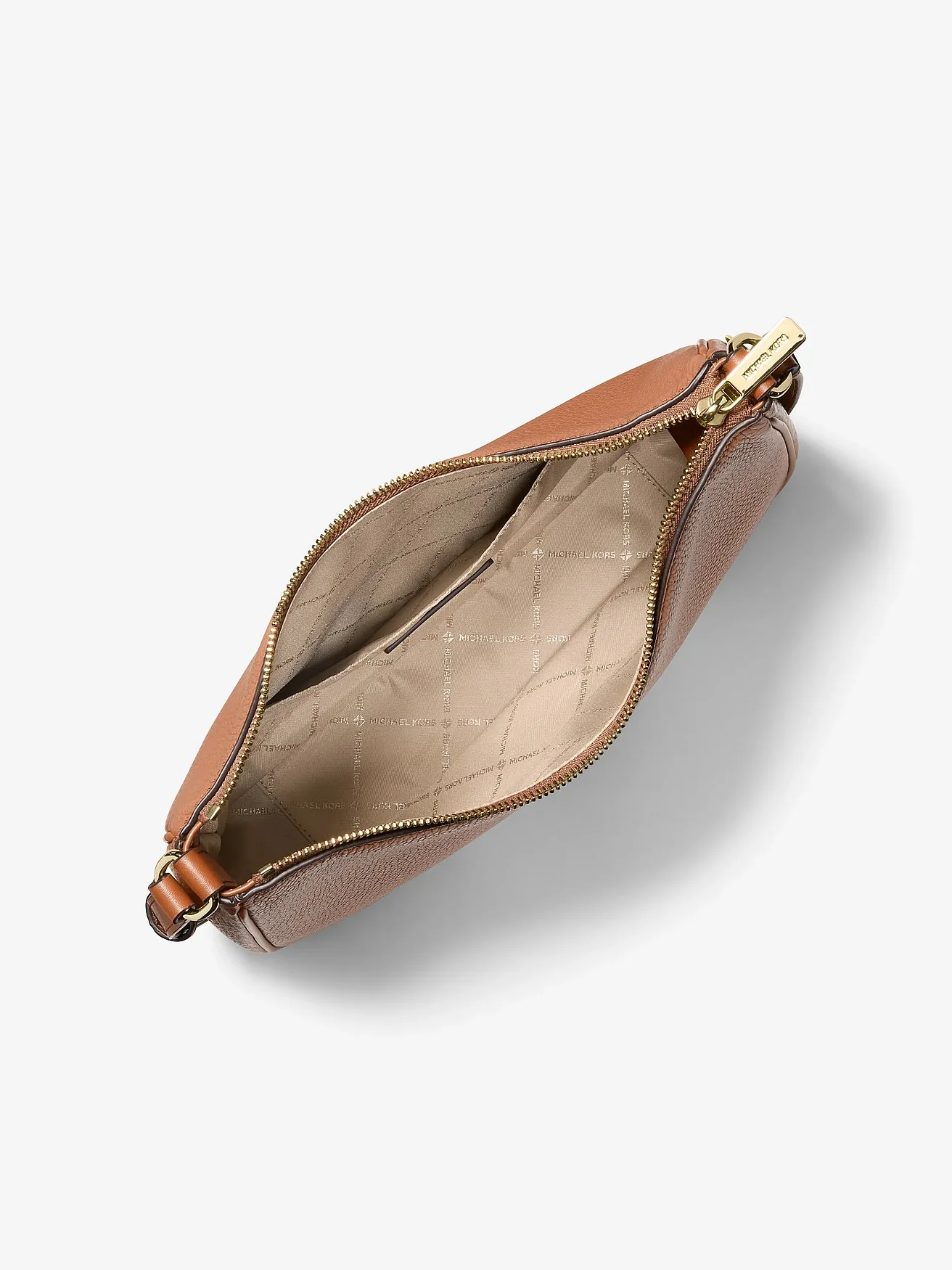 Сумка-мессенджер Michael Kors Nayla из зернёной кожи — 2