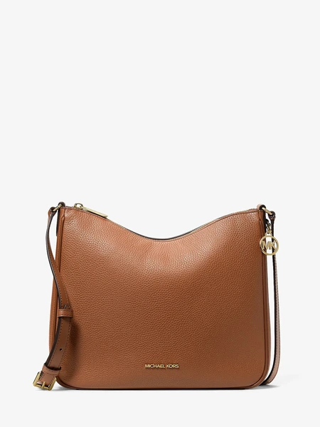 Сумка-мессенджер Michael Kors Nayla из зернёной кожи