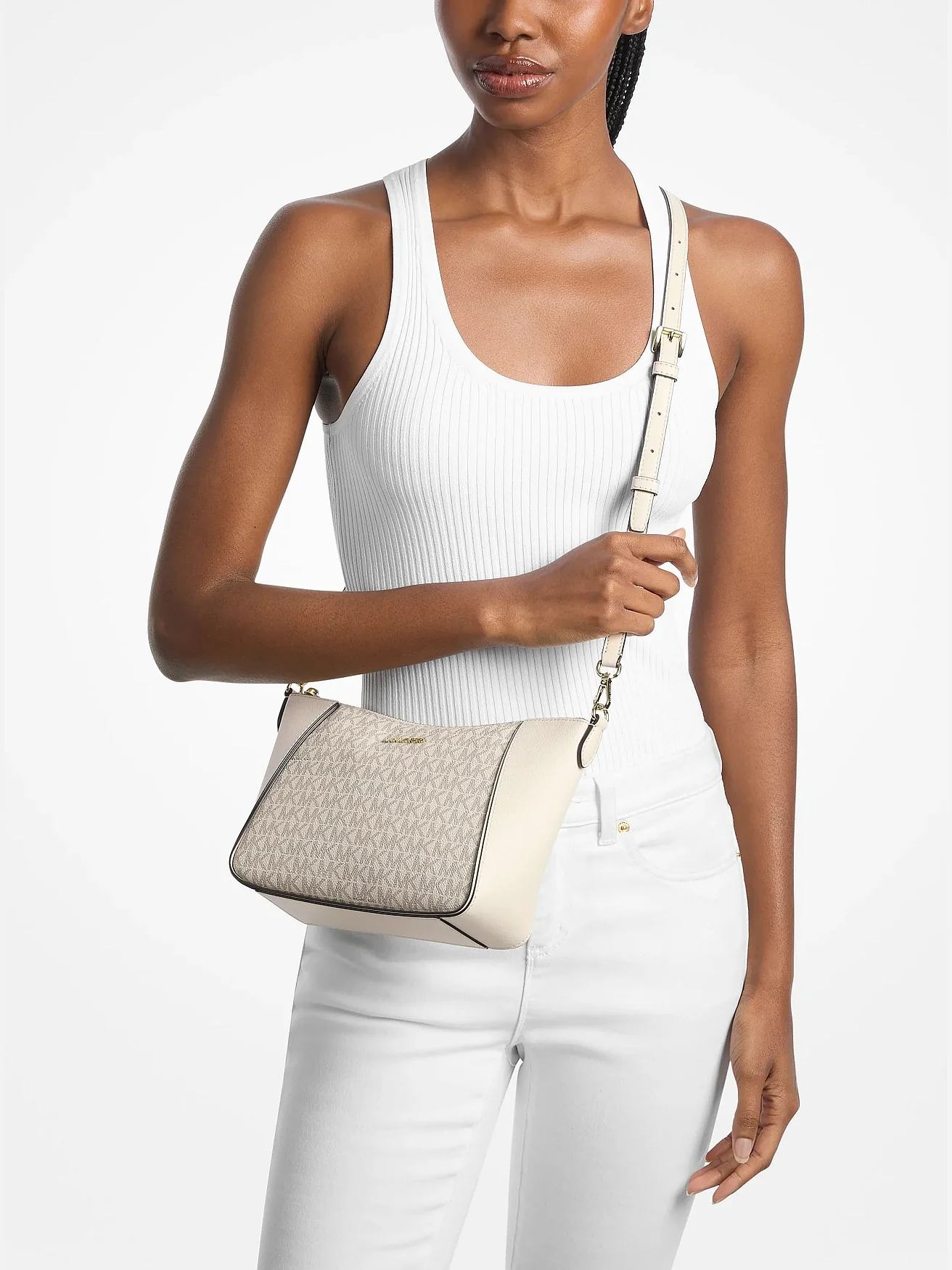 Michael Kors сумка-тоут Jet Set Travel 3-в-1 с фирменным логотипом — 4
