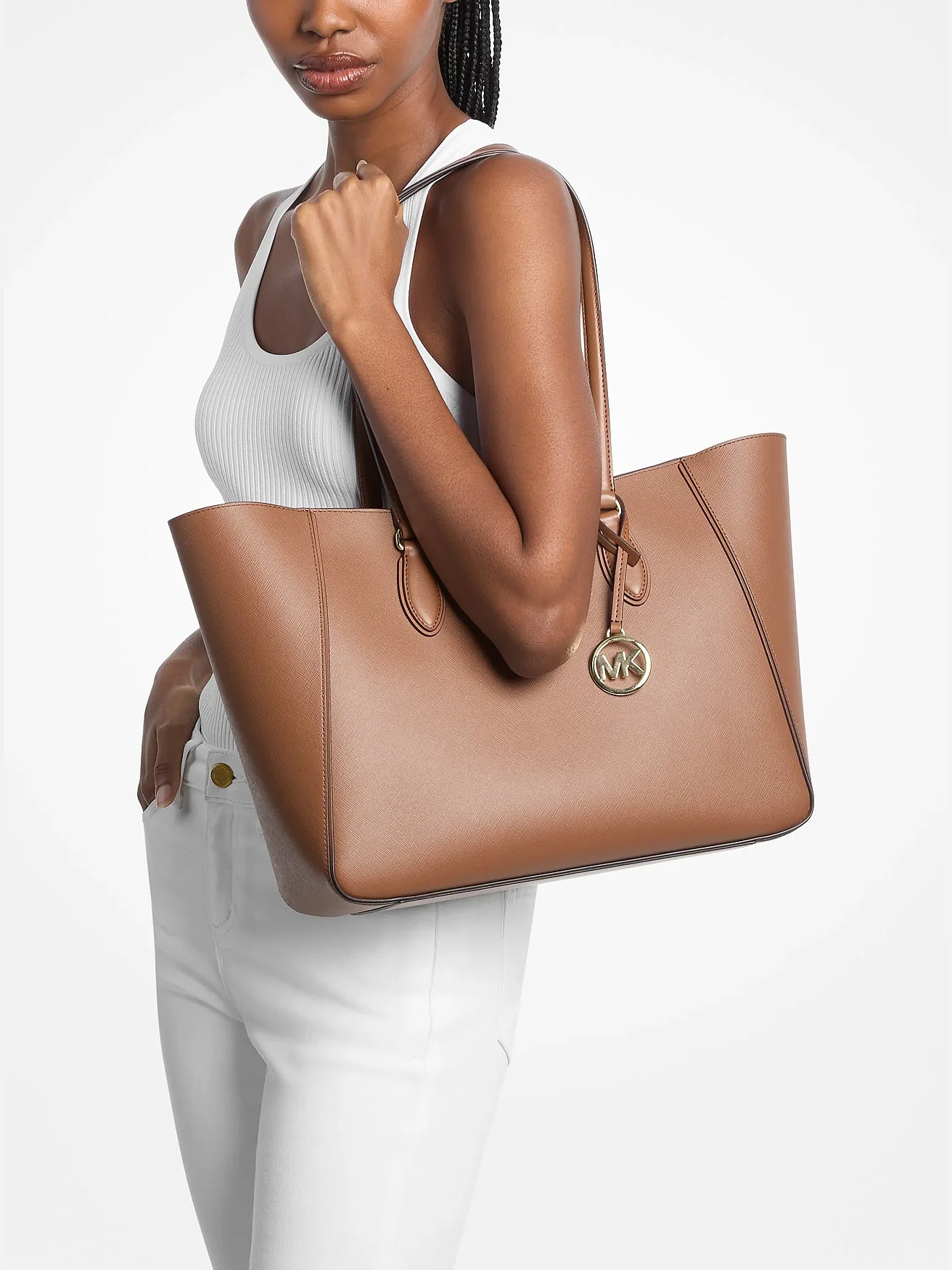 Michael Kors сумка-тоут Jet Set Travel 3-в-1 с фирменным логотипом — 3