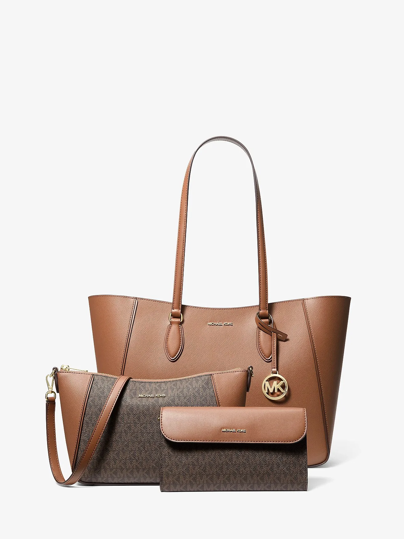 Michael Kors сумка-тоут Jet Set Travel 3-в-1 с фирменным логотипом — 6