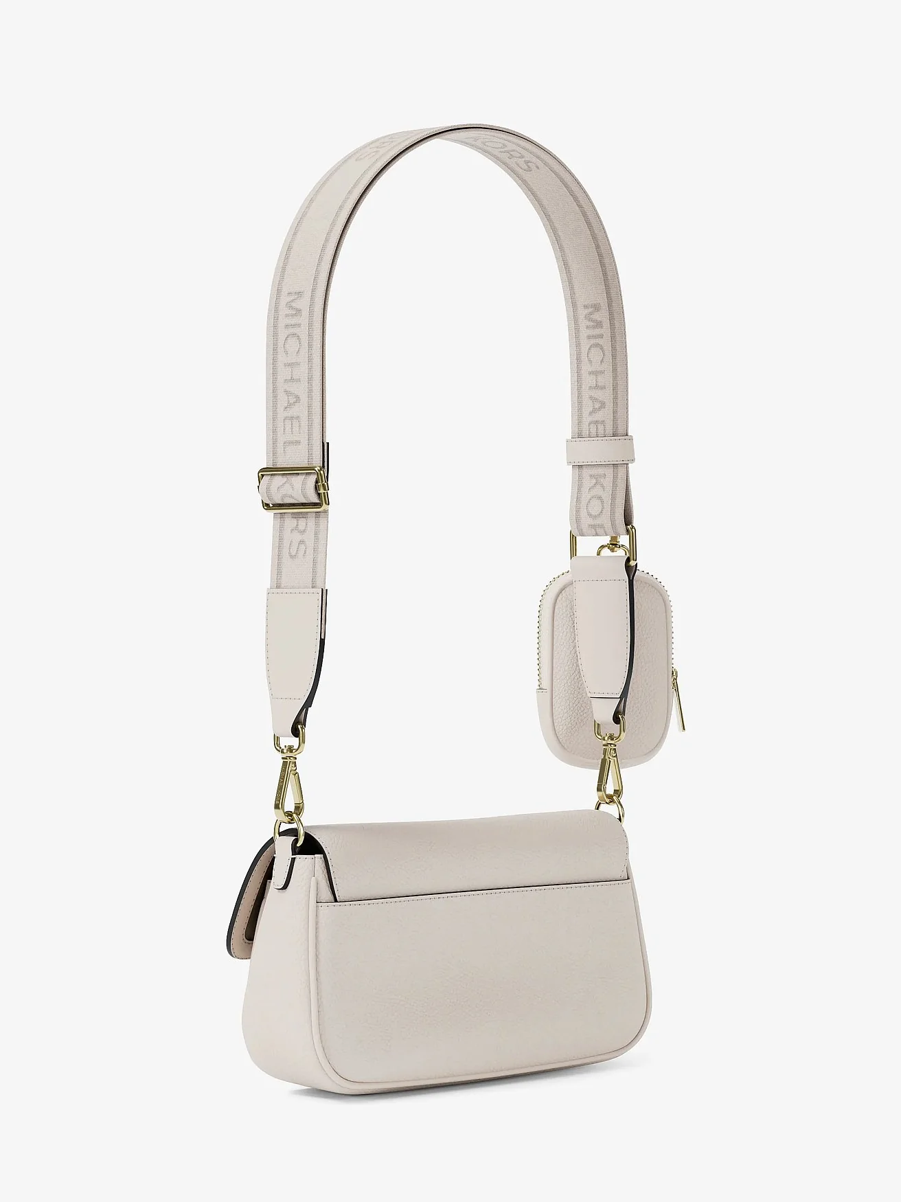 Michael Kors сумка-кроссбоди Jet Set Travel Small из зернистой кожи со съёмным чехлом — 3