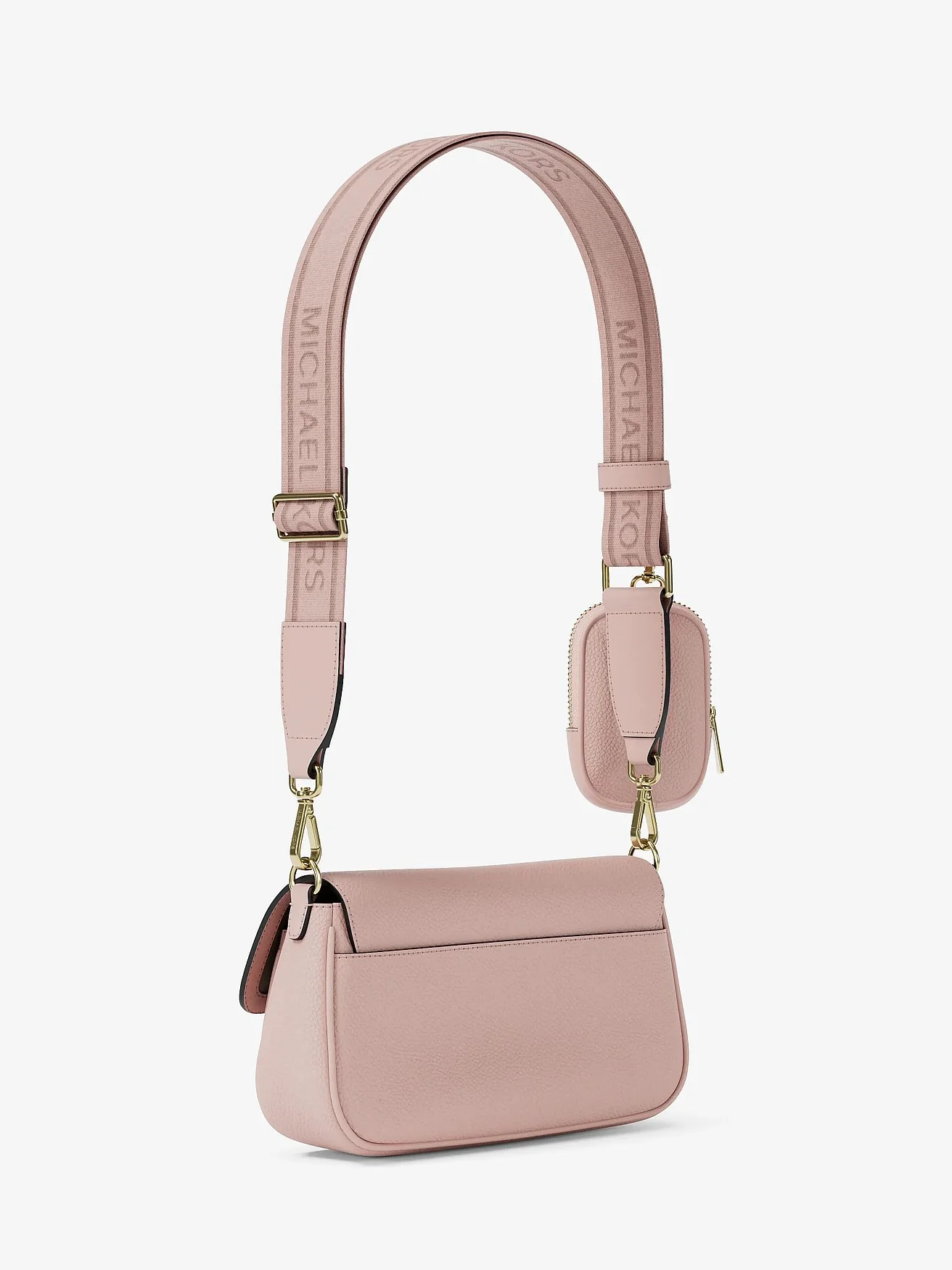 Michael Kors сумка-кроссбоди Jet Set Travel Small из зернистой кожи со съёмным чехлом — 3