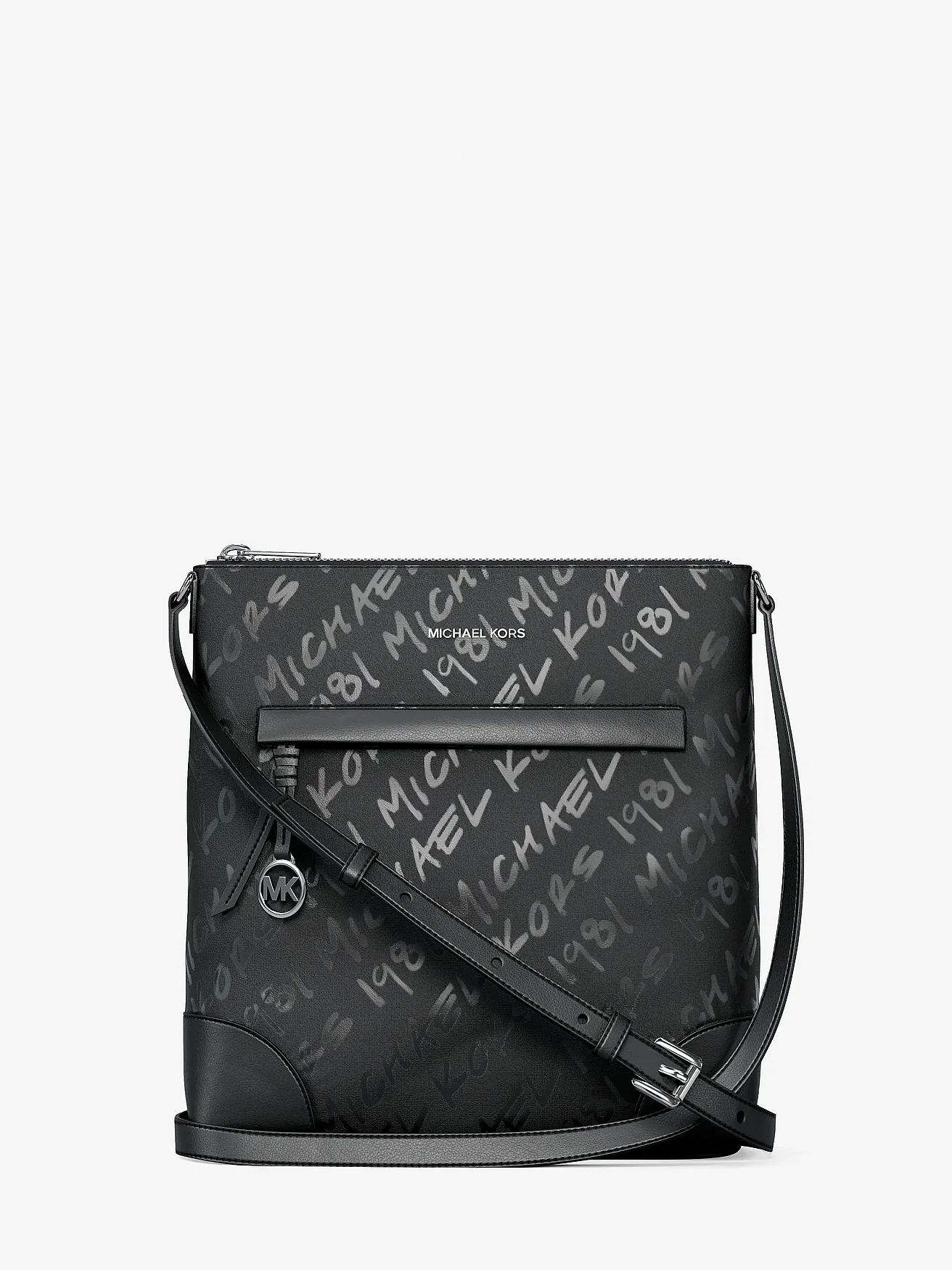 Сумка кроссбоди Michael Kors Prescott из нейлона с принтом — 1