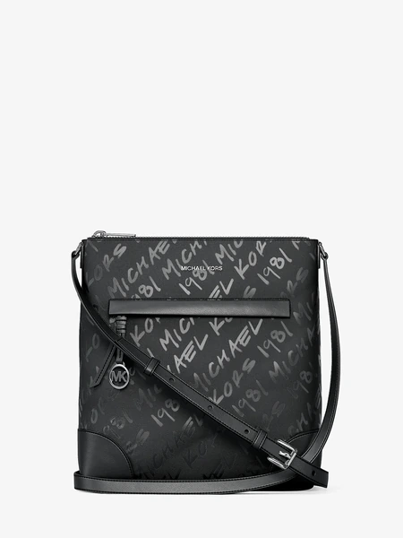 Сумка кроссбоди Michael Kors Prescott из нейлона с принтом