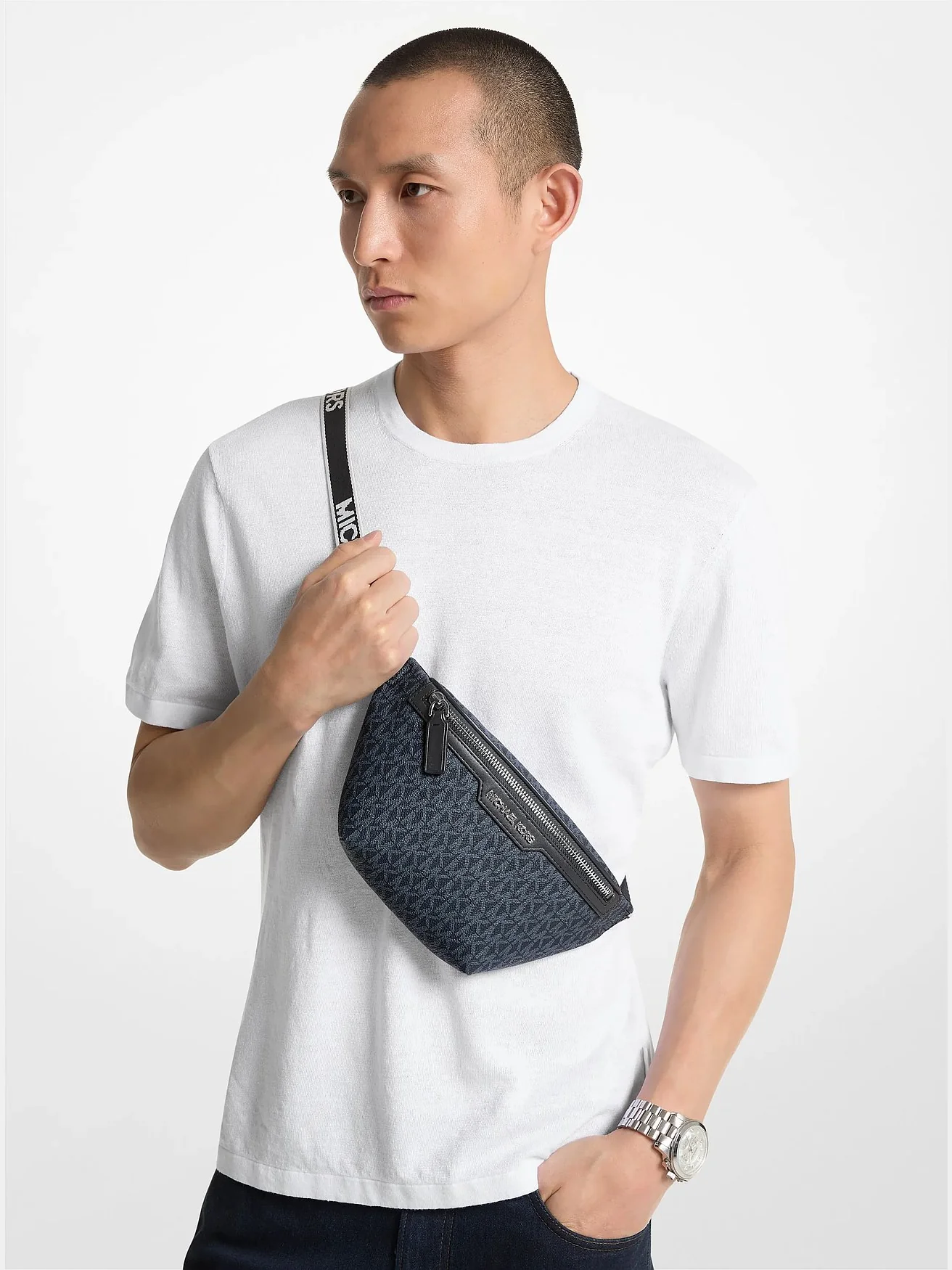 Мини поясная сумка Cooper с логотипом — 7