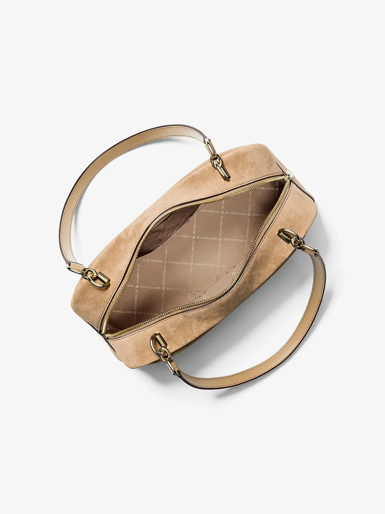 Сумка на плечо Michael Kors Cecily Medium из замши — 2