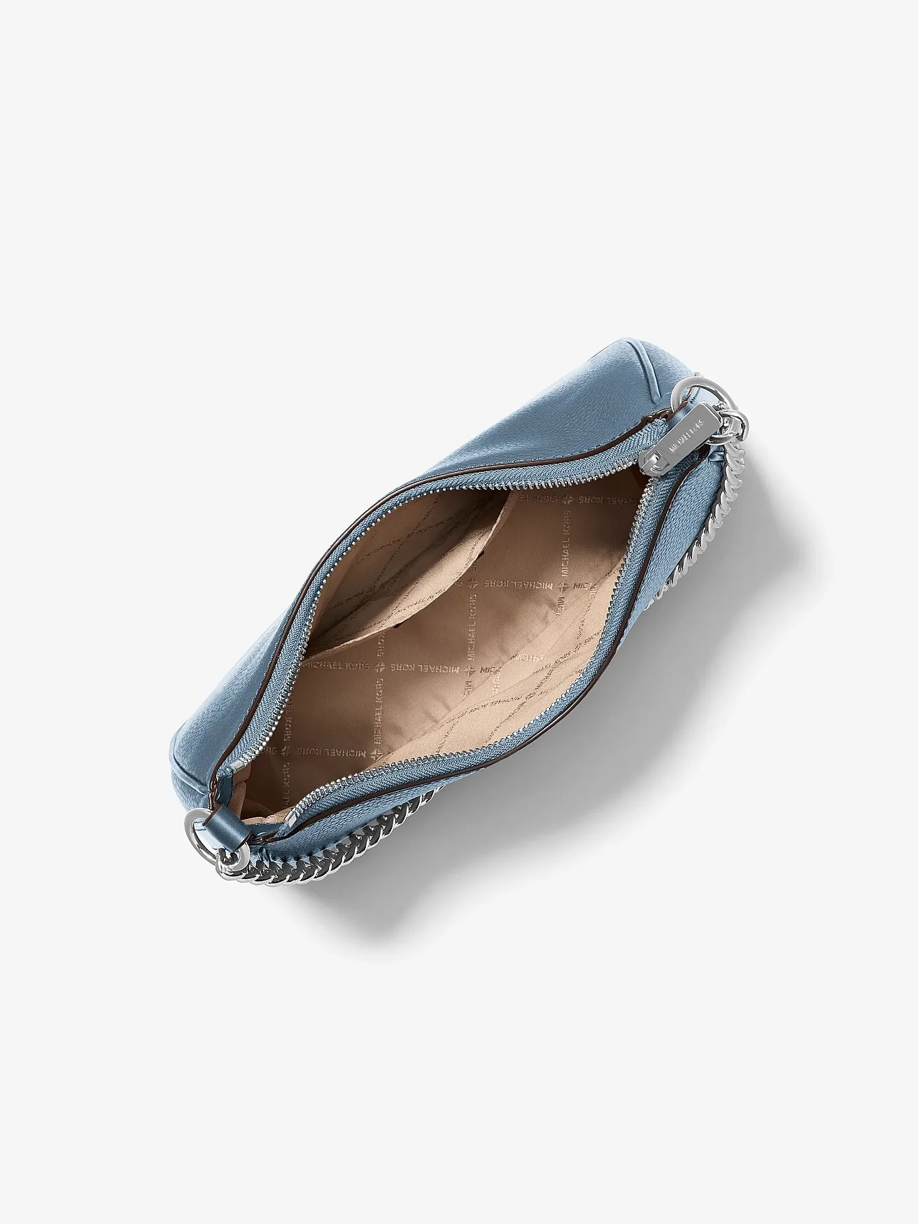 Сумка-кроссбоди Michael Kors Jet Set Large из зернёной кожи — 2