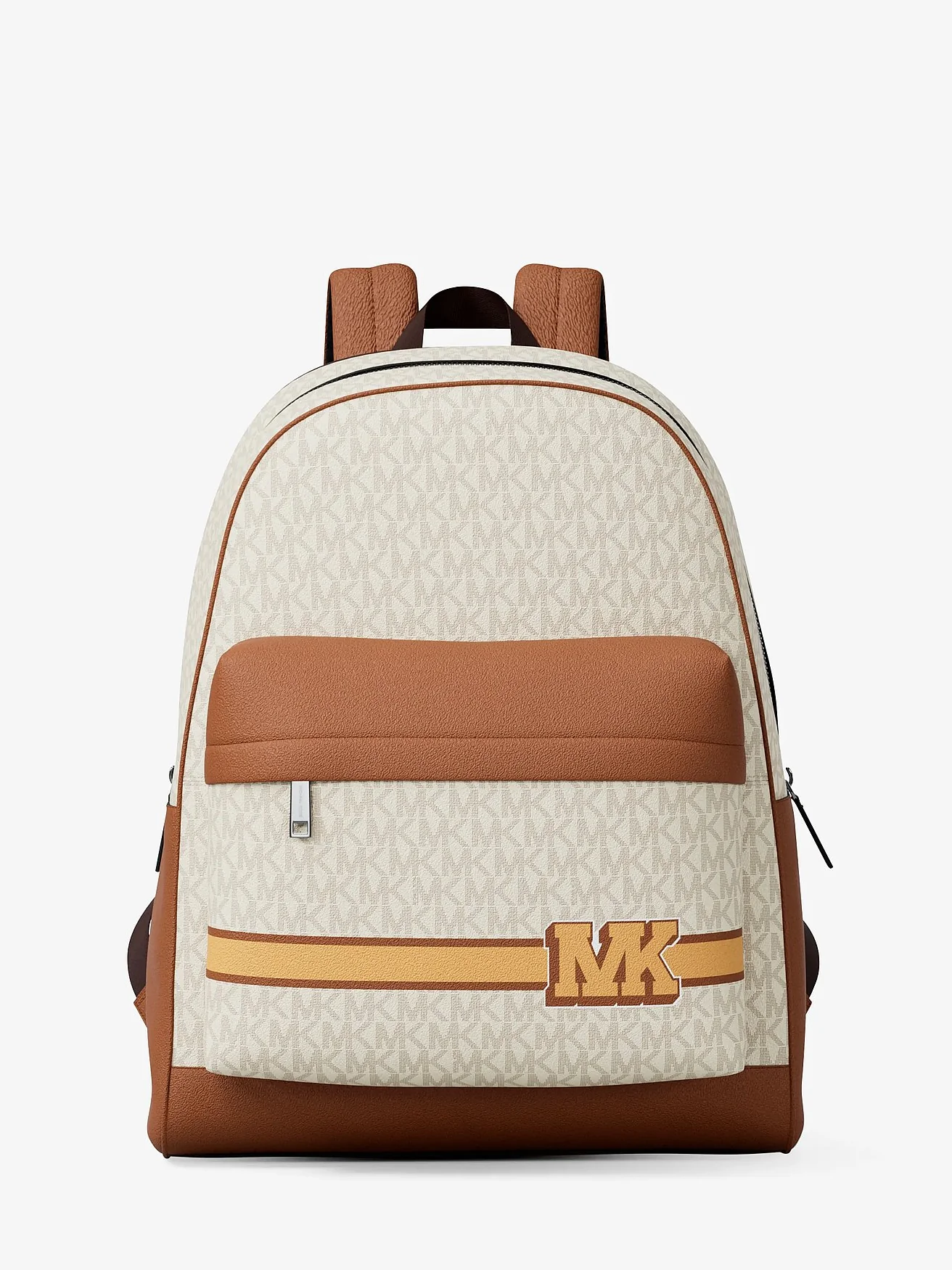 Рюкзак Michael Kors Pacey в полоску с логотипом и декоративной отделкой — 1