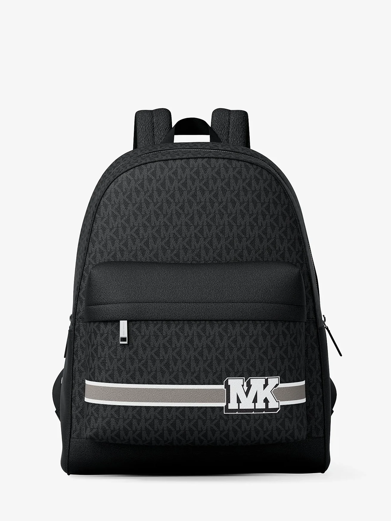 Рюкзак Michael Kors Pacey в полоску с логотипом и декоративной отделкой — 1