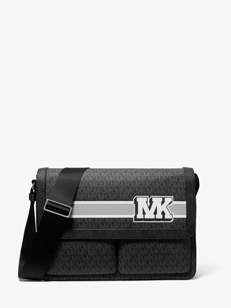 Сумка-мессенджер Michael Kors Pacey с декоративной отделкой и логотипом