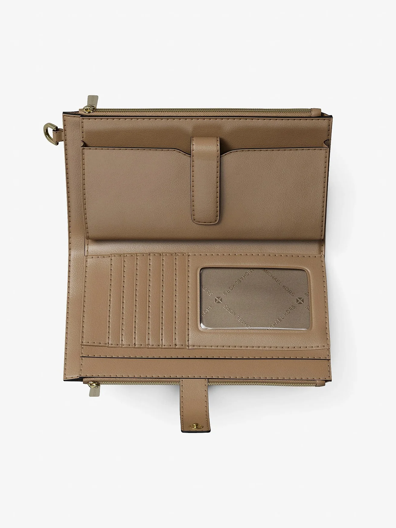 Кошелёк-браслет Michael Kors Jet Set Large с фирменным принтом — 2
