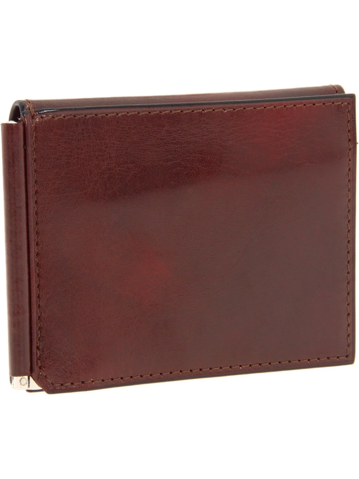 Кошелек Old Leather Collection - Money Clip w/ Pocket Bosca — коричневый