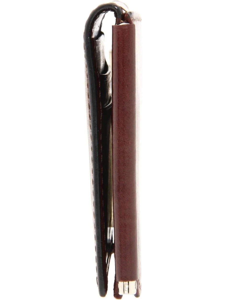 Кошелек Old Leather Collection - Money Clip w/ Pocket Bosca — 3