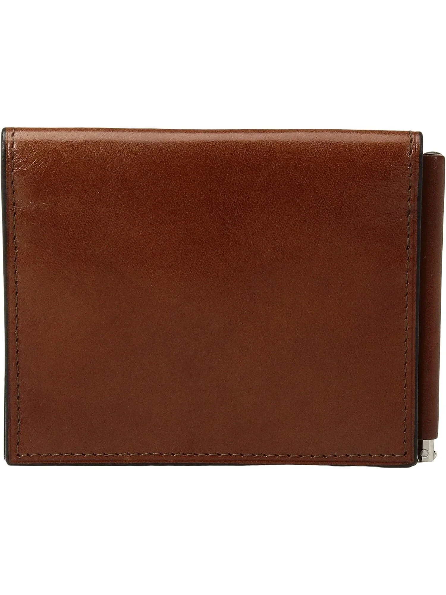 Кошелек Old Leather Collection - Money Clip w/ Pocket Bosca — желтый